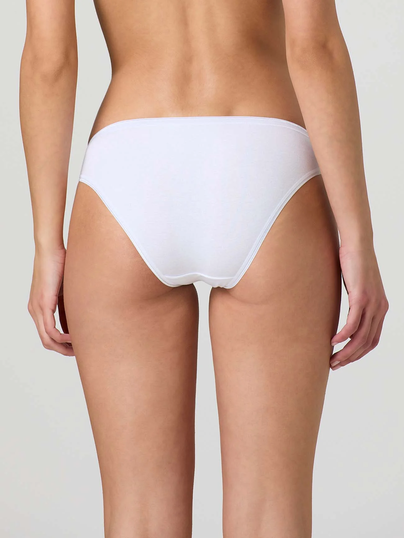 Slip vita bassa in cotone elasticizzato - Image 3