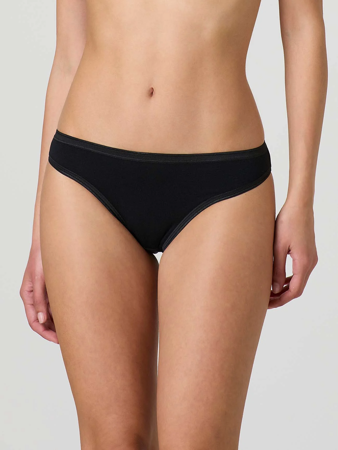 Slip vita bassa in cotone elasticizzato - Image 7