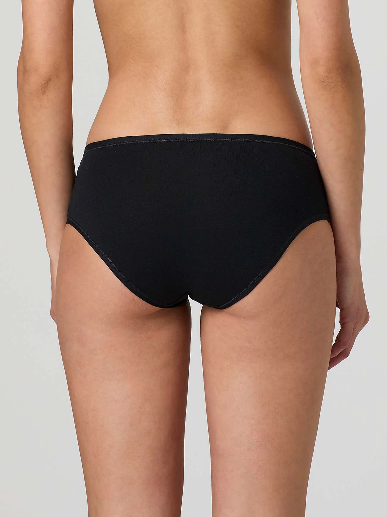 Slip in cotone elasticizzato con pizzo laterale - Image 8