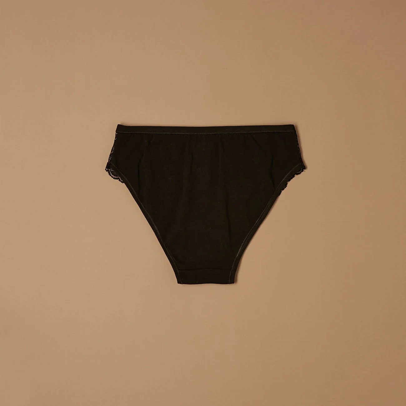Slip in cotone elasticizzato con pizzo frontale - Image 10