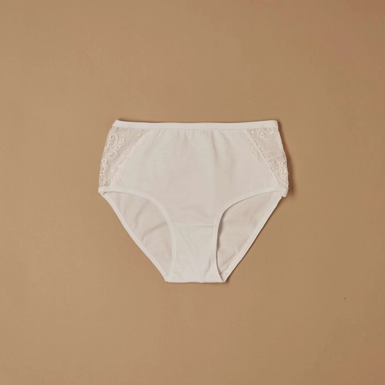 Midi in cotone elasticizzato con pizzo laterale - Image 10