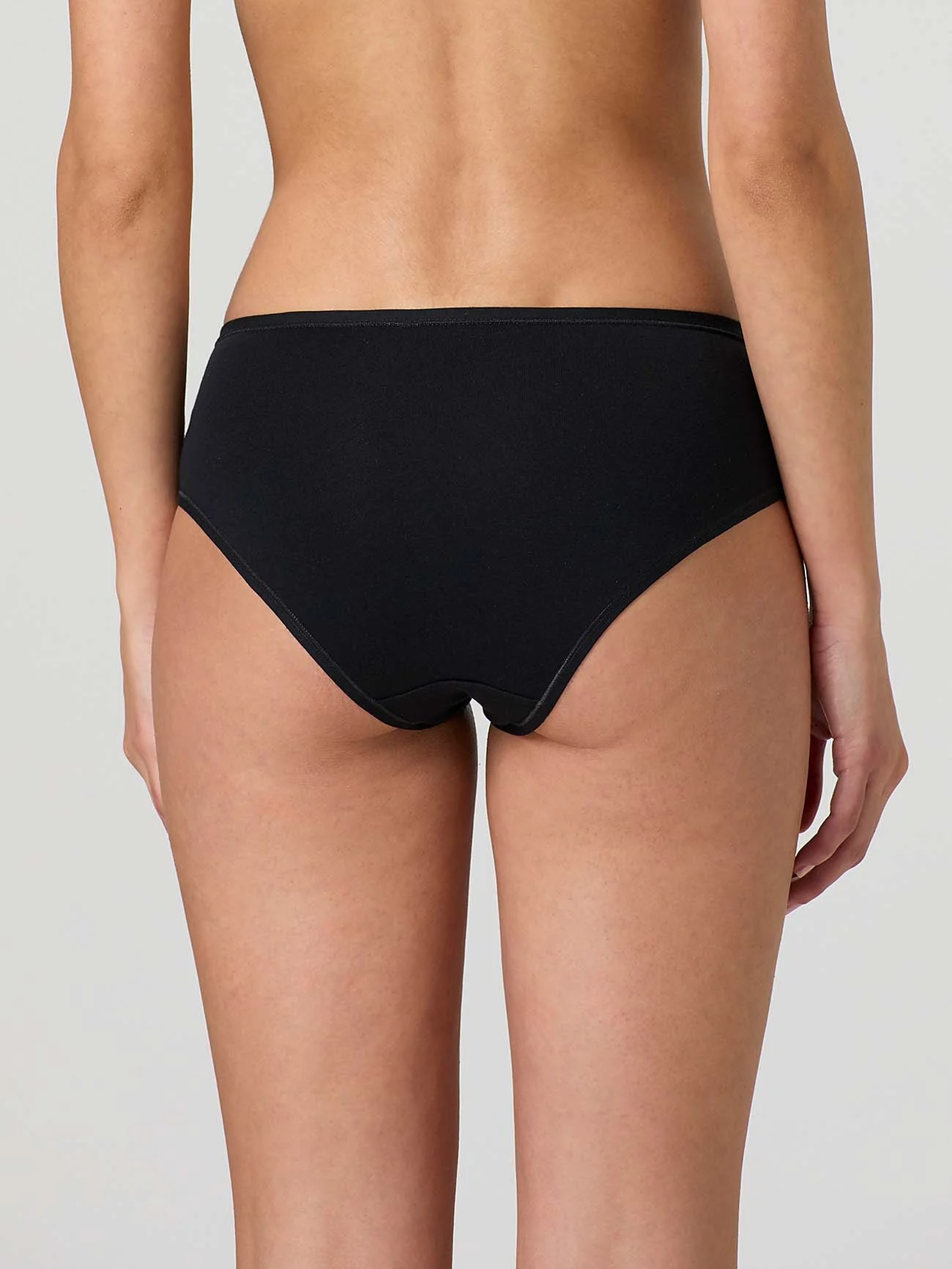Midi in cotone elasticizzato con pizzo frontale - Image 8
