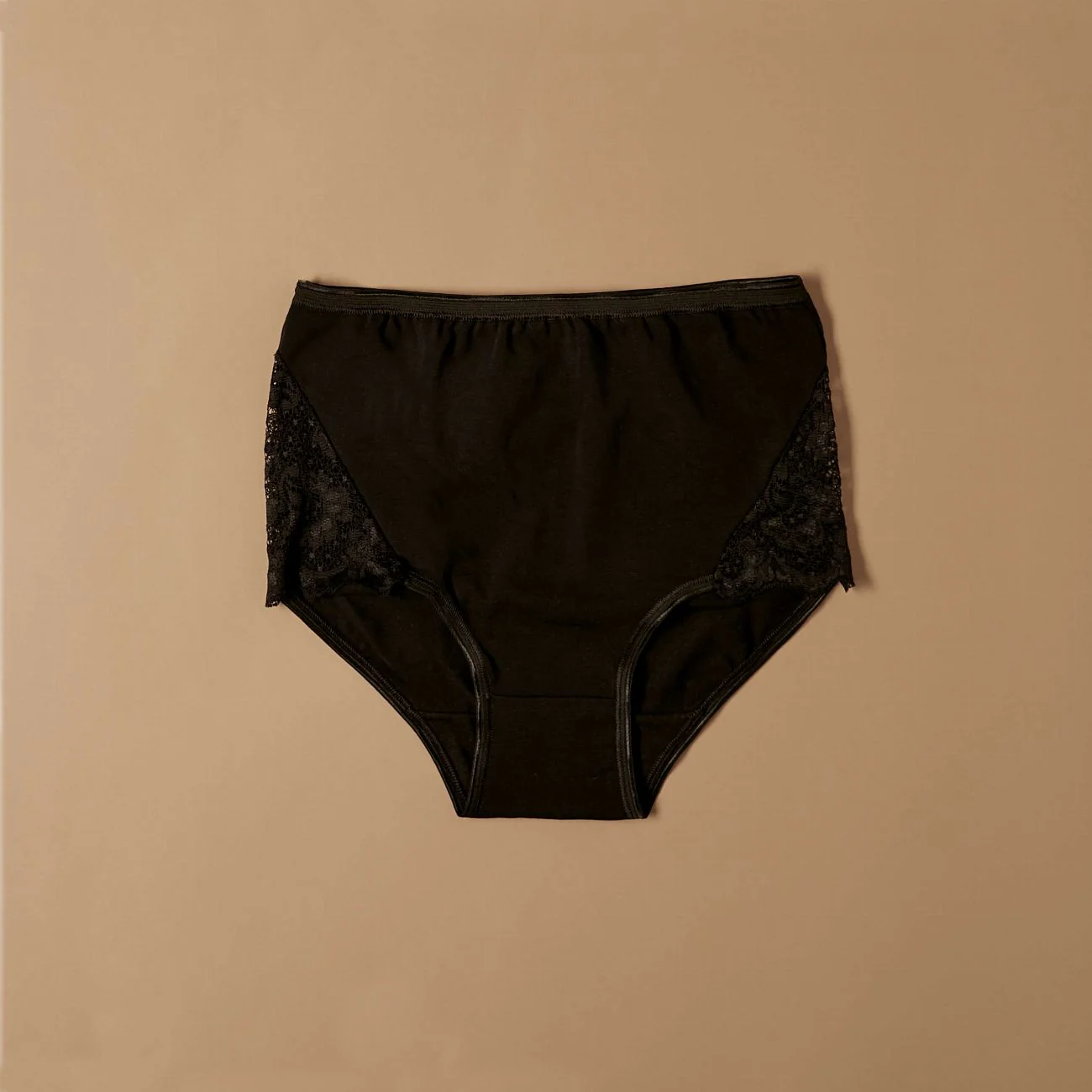 Culotte in cotone elasticizzato con pizzo laterale - Image 6