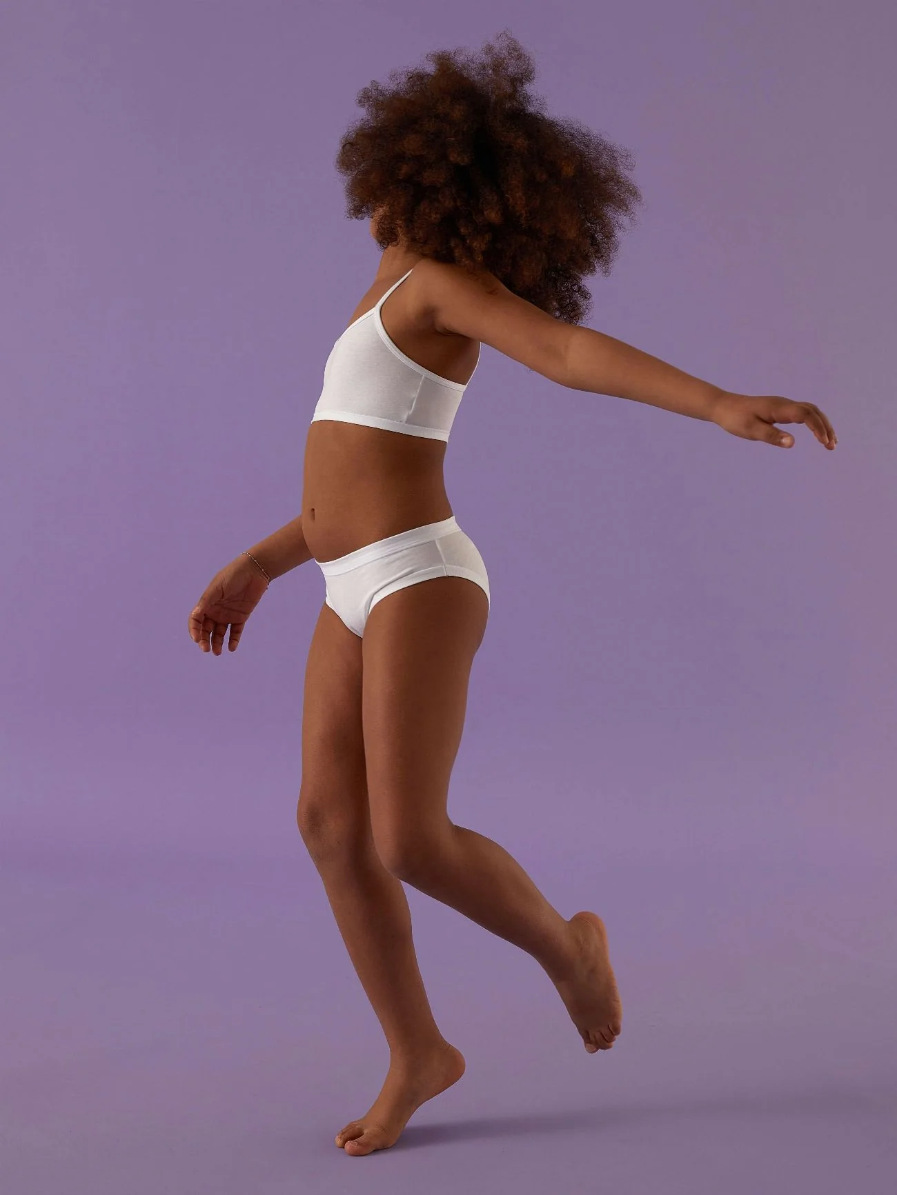 Slip bimba in cotone modal
