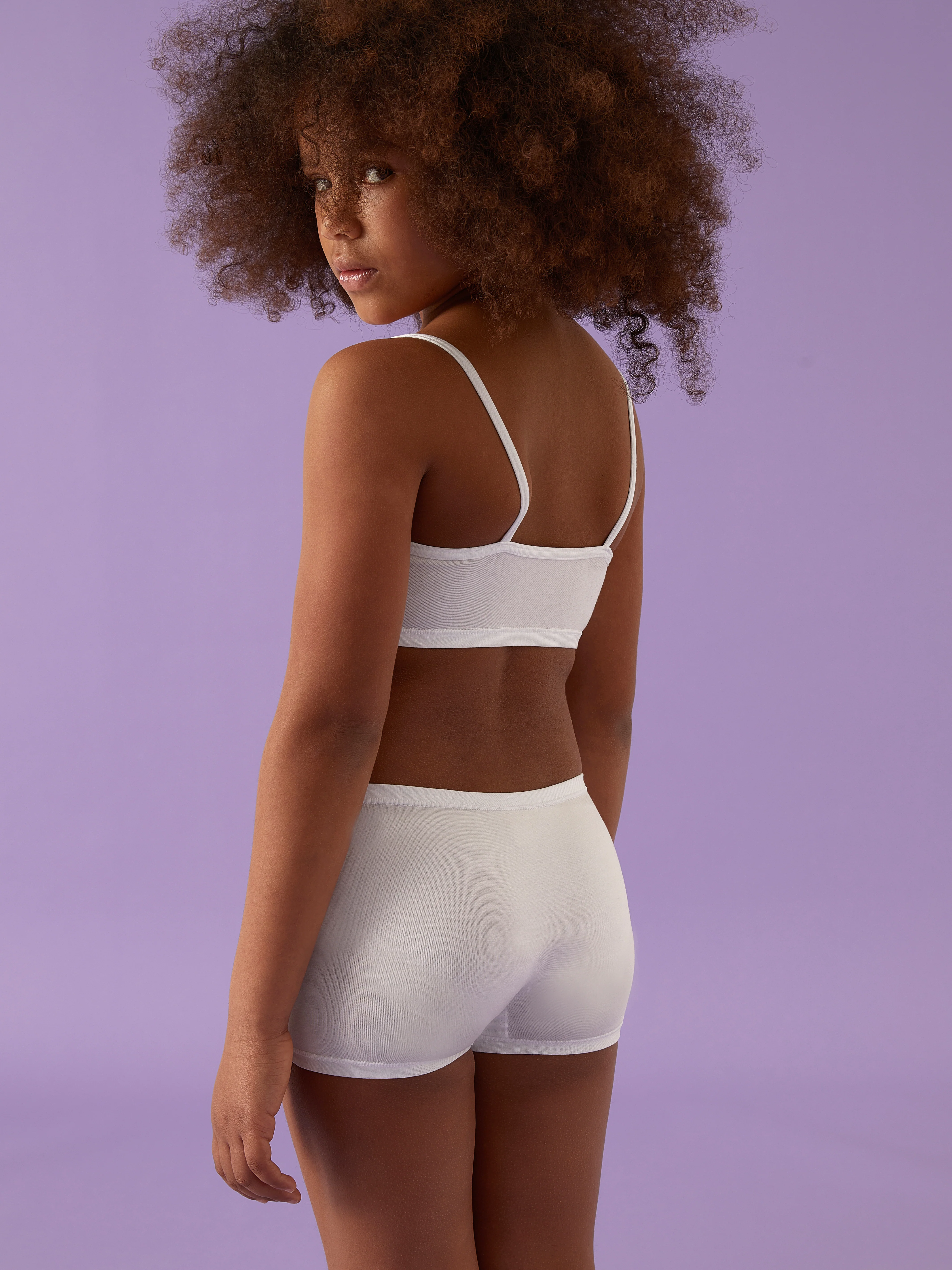Panty bimba in cotone modal - Image 3