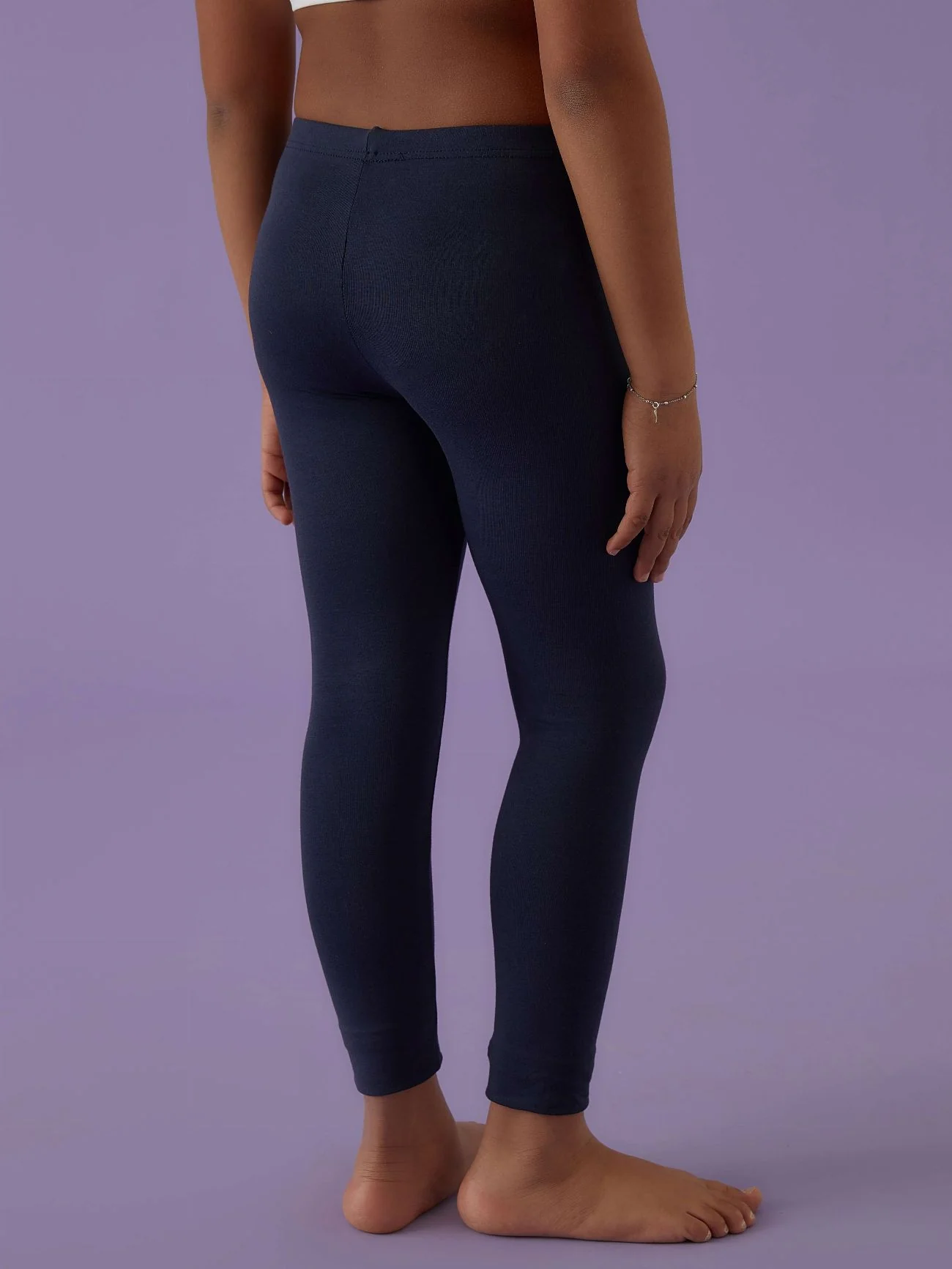 Leggings bimba lungo in fresco cotone - Image 13