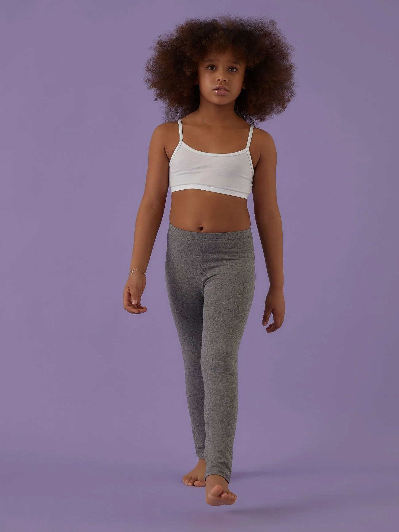 Leggings bimba lungo in fresco cotone - Image 16