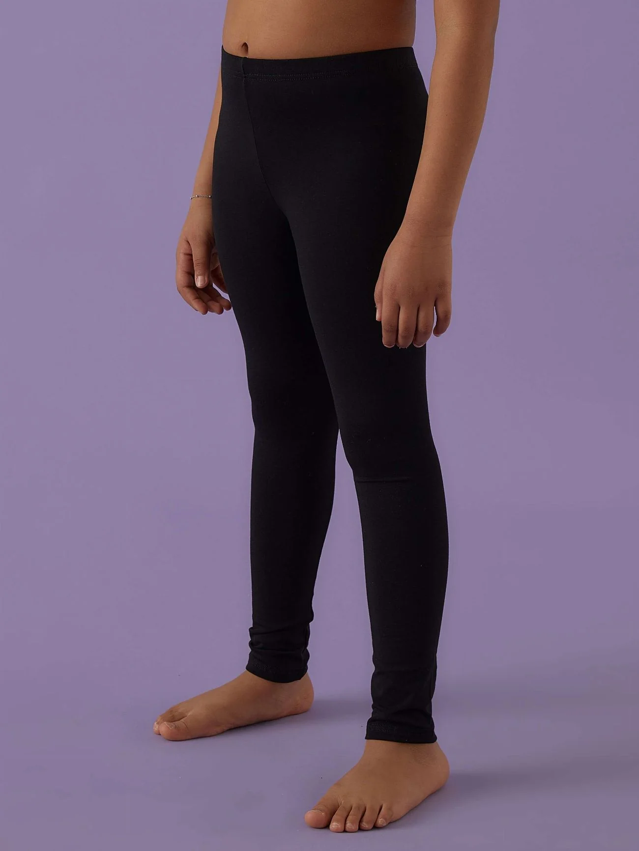 Leggings bimba lungo in fresco cotone - Image 7