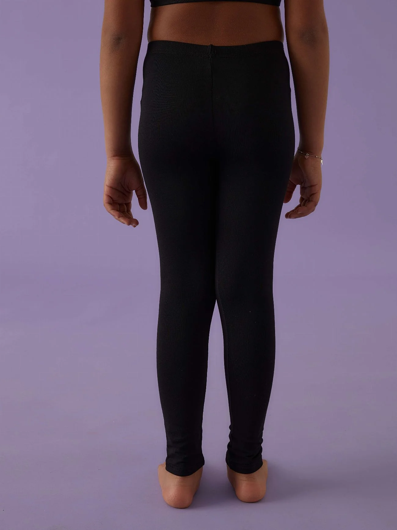Leggings bimba lungo in fresco cotone - Image 8
