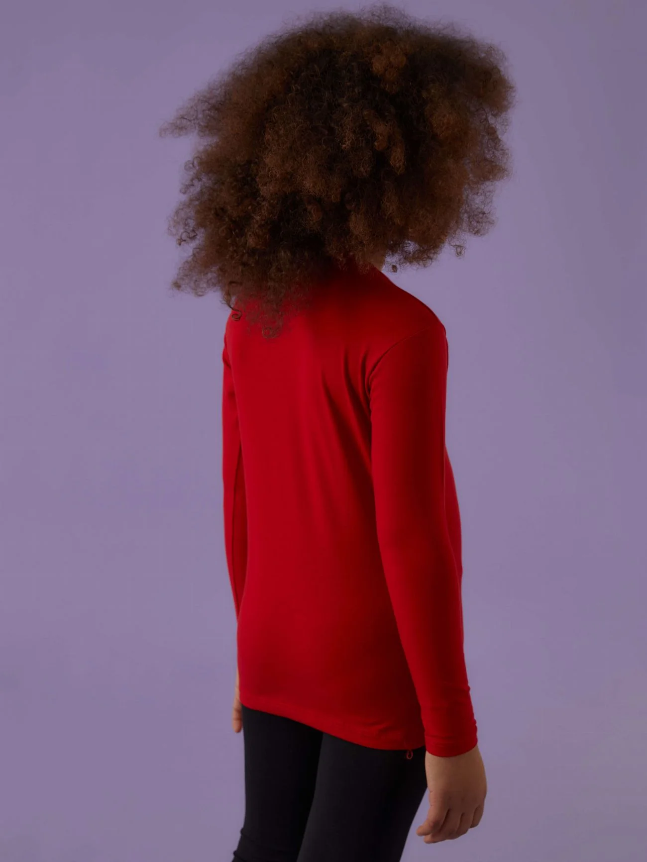 Maglia a girocollo bimba in cotone bielastico - Image 23