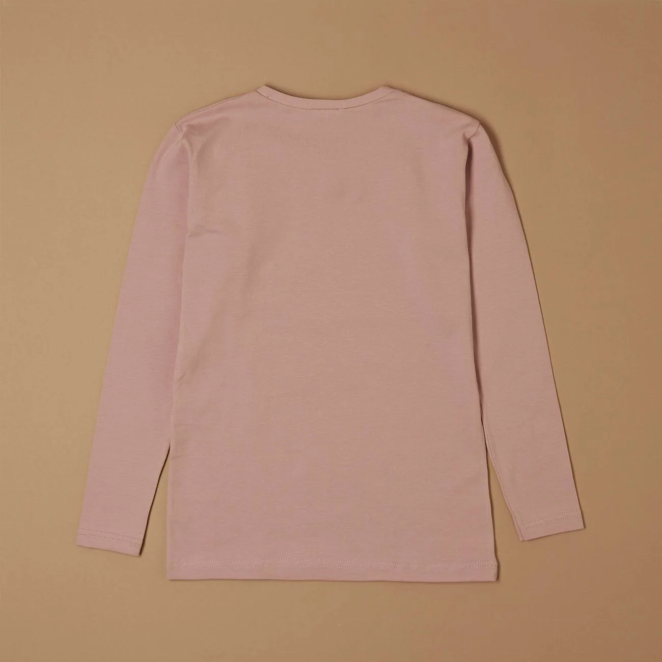 Maglia a girocollo bimba in cotone bielastico - Image 5