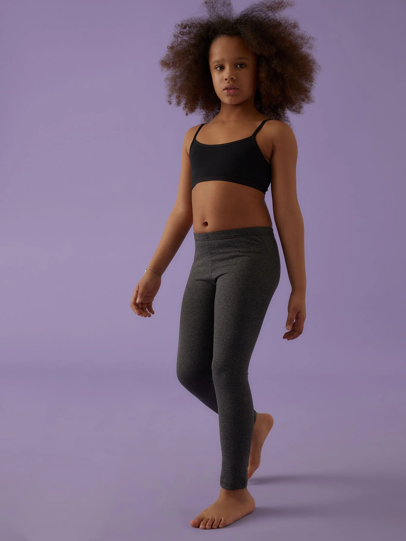 Leggings bimba lungo in caldo cotone - Image 11