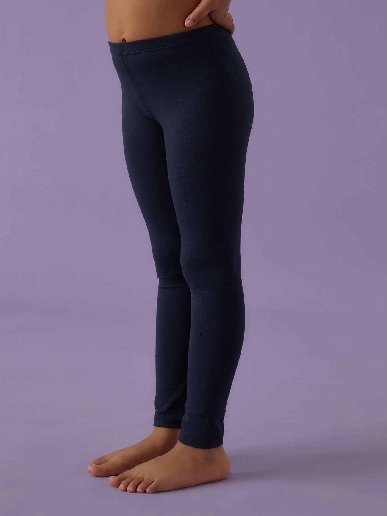 Leggings bimba lungo in caldo cotone - Image 7