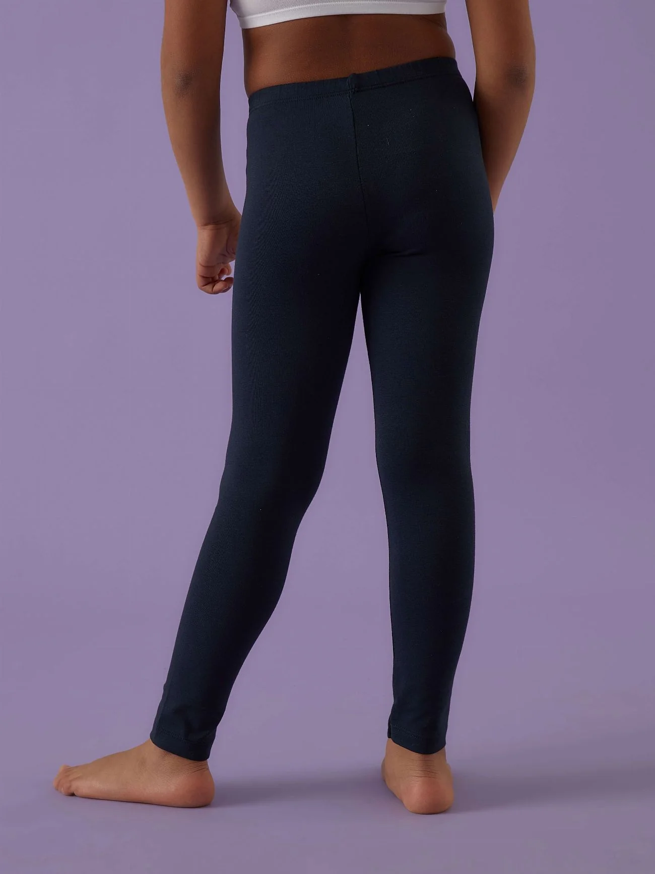 Leggings bimba lungo in caldo cotone - Image 8