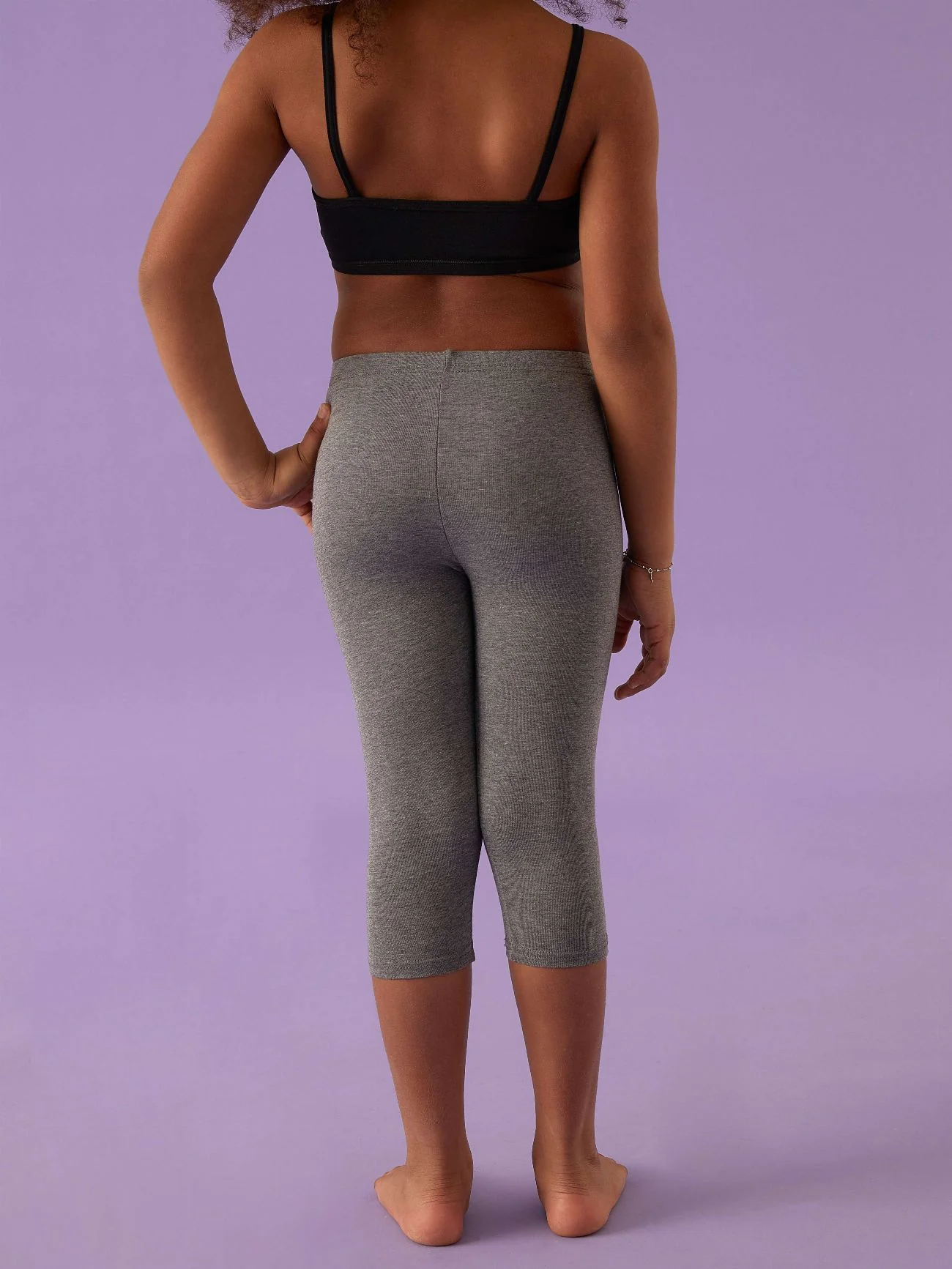 Leggings bimba modello capri in fresco cotone - Image 18