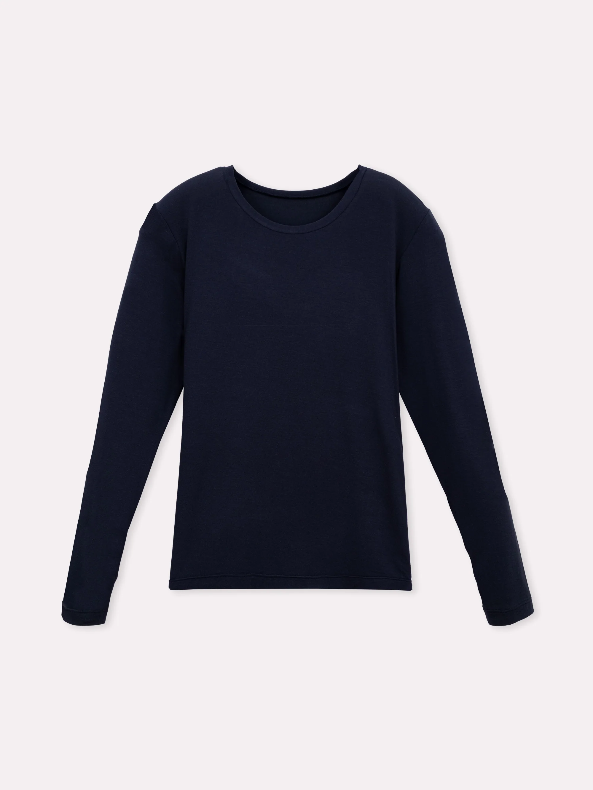 Maglia a manica lunga donna in micromodal linea relax - Image 12