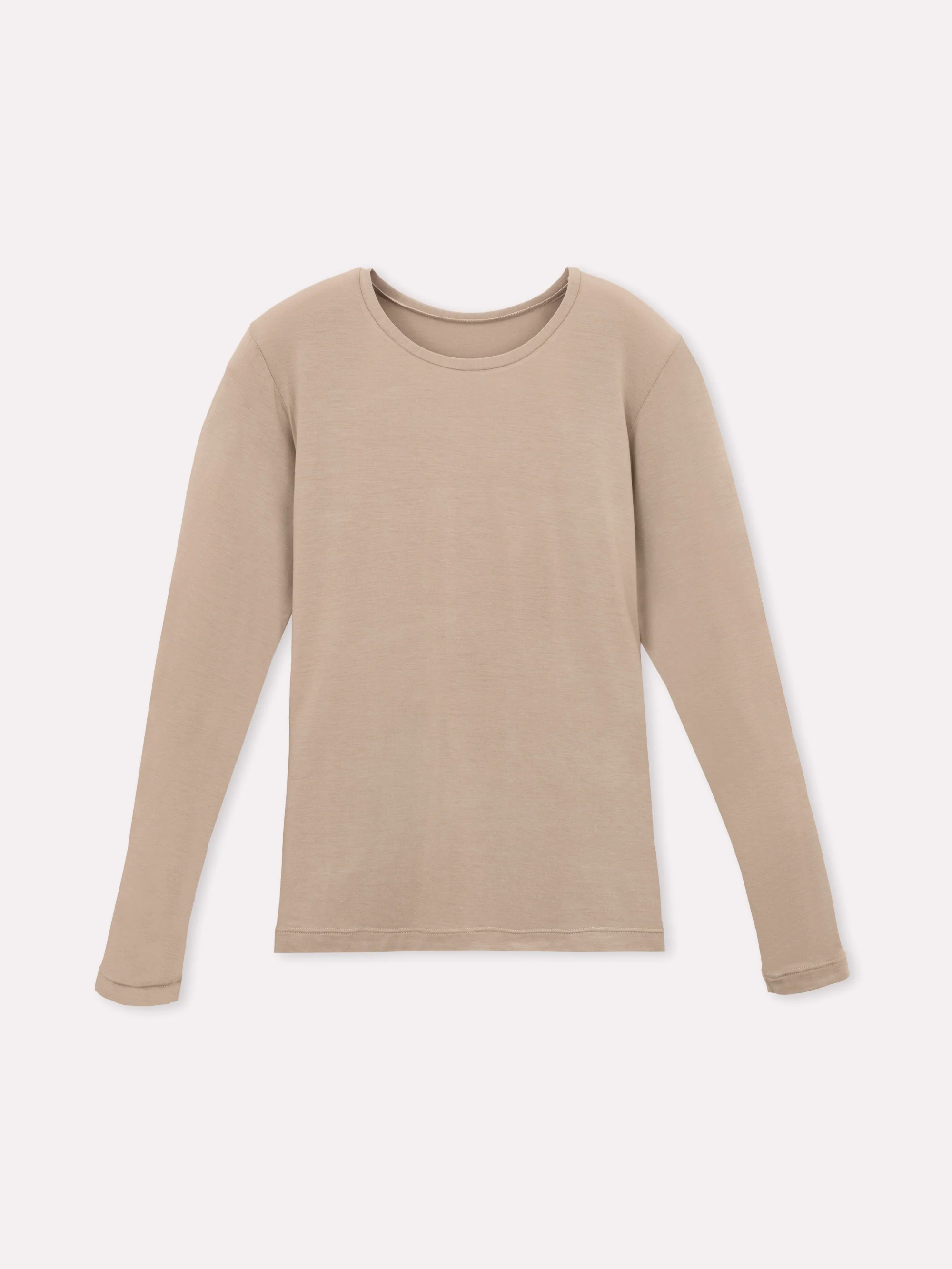 Maglia a manica lunga donna in micromodal linea relax - Image 4