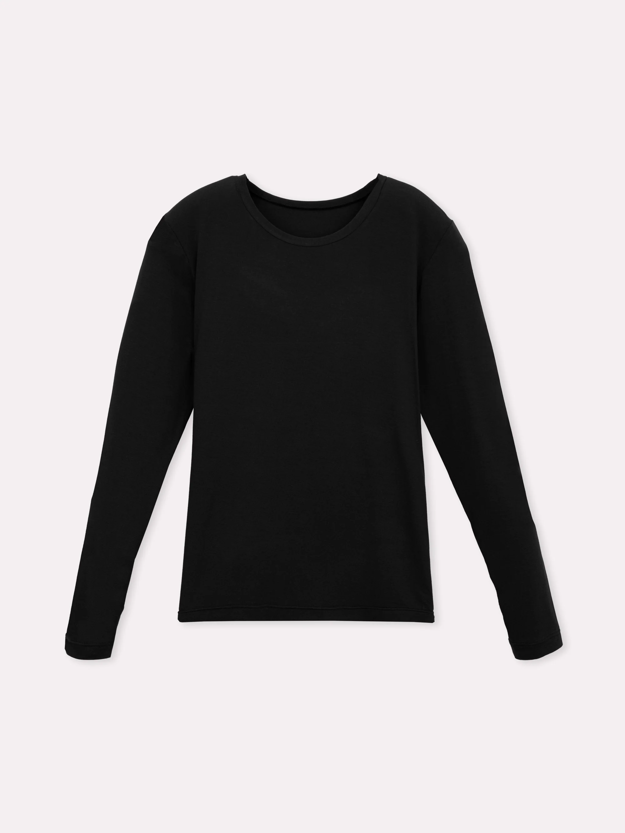 Maglia a manica lunga donna in micromodal linea relax - Image 8