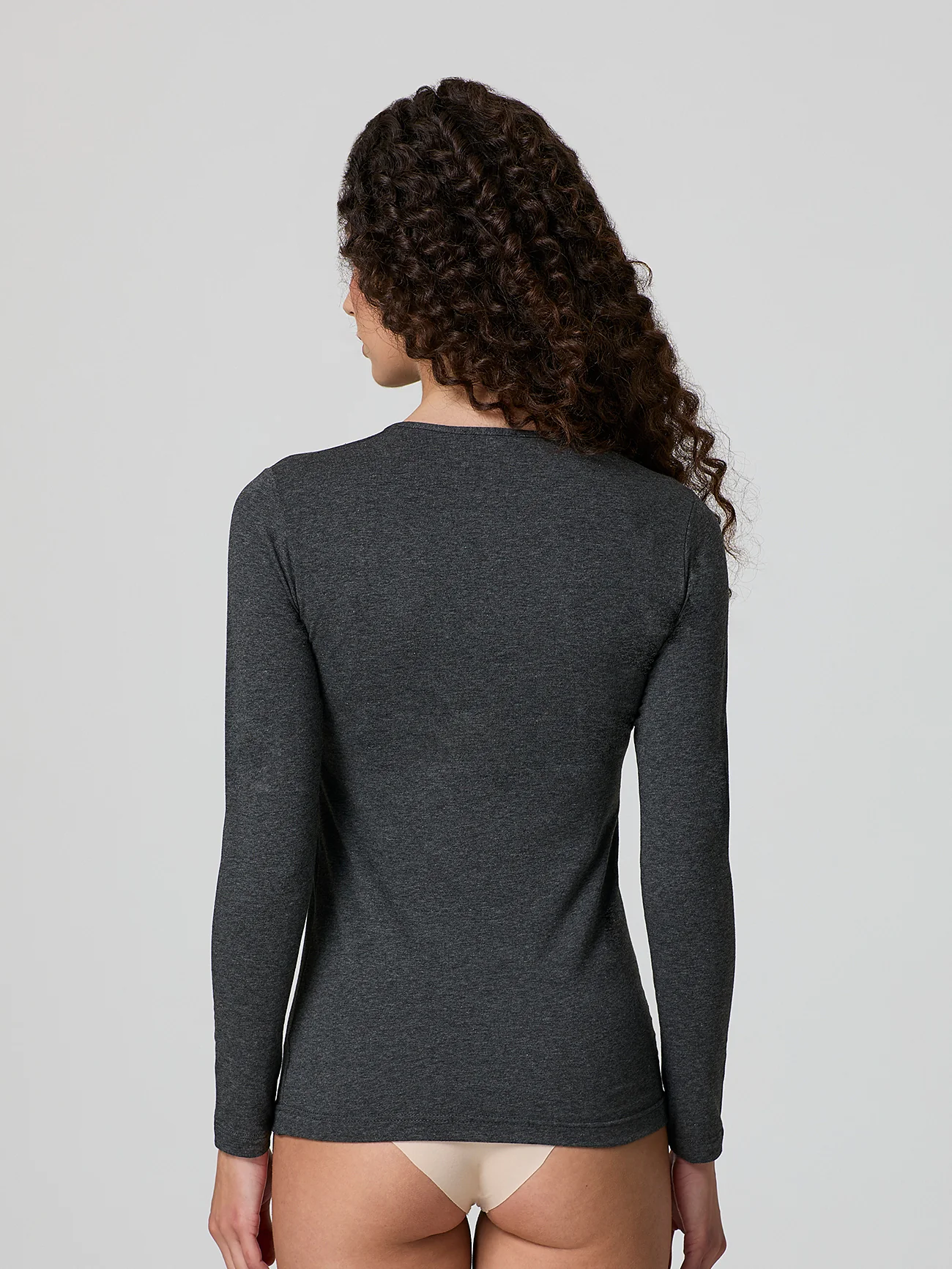 Maglia a girocollo in cotone elasticizzato - Image 18