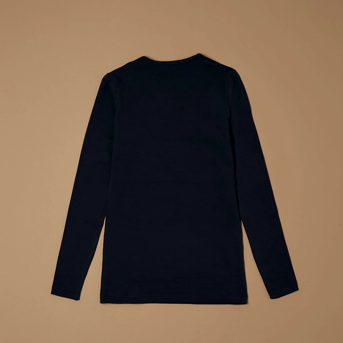 Maglia a girocollo in cotone elasticizzato - Image 4