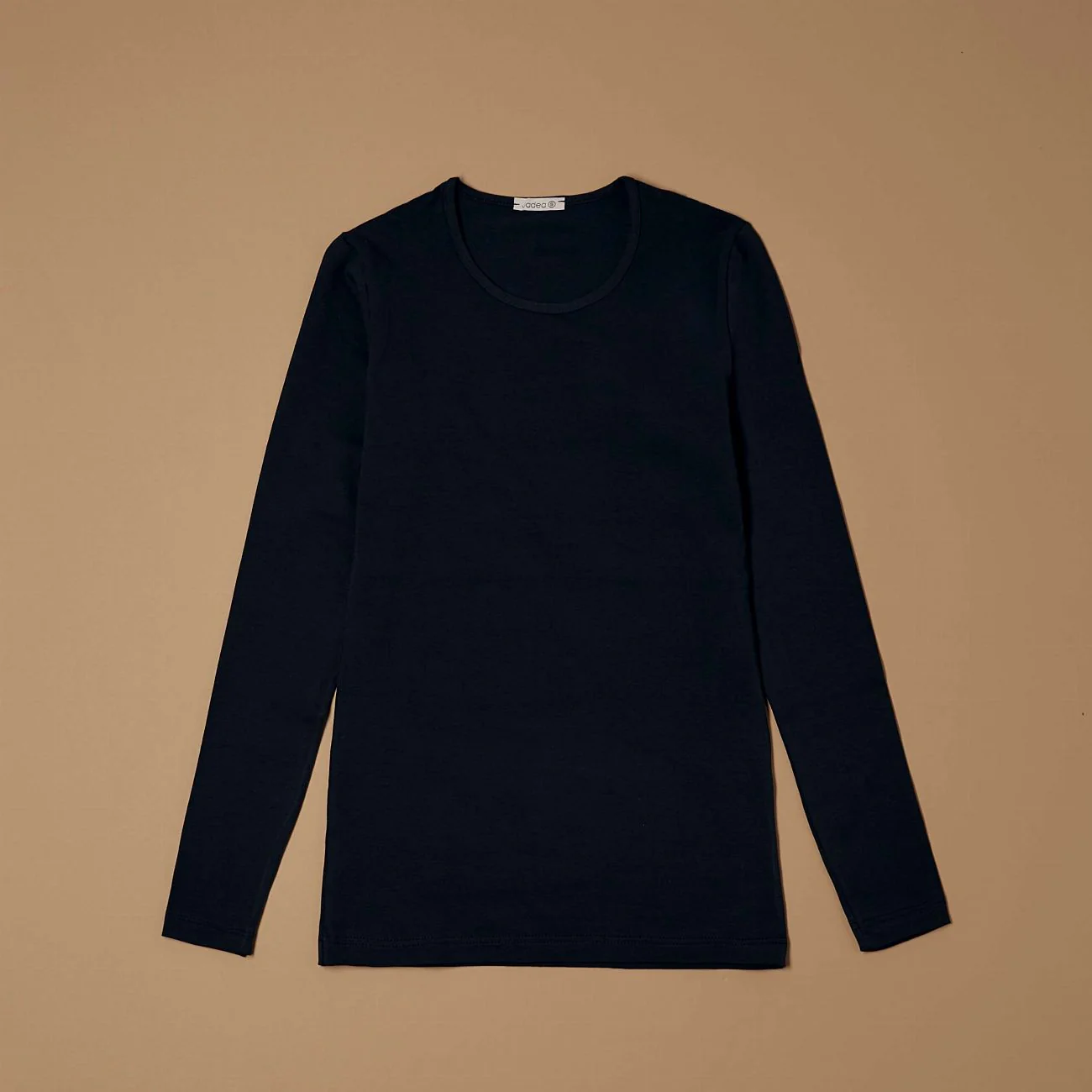 Maglia a girocollo in cotone elasticizzato - Image 5