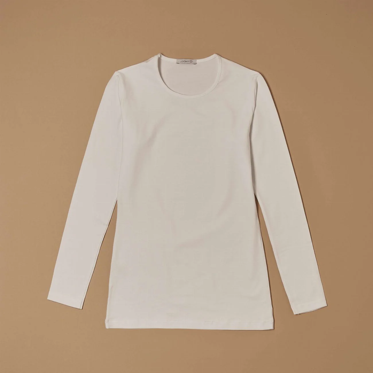 Maglia a girocollo in cotone elasticizzato - Image 9