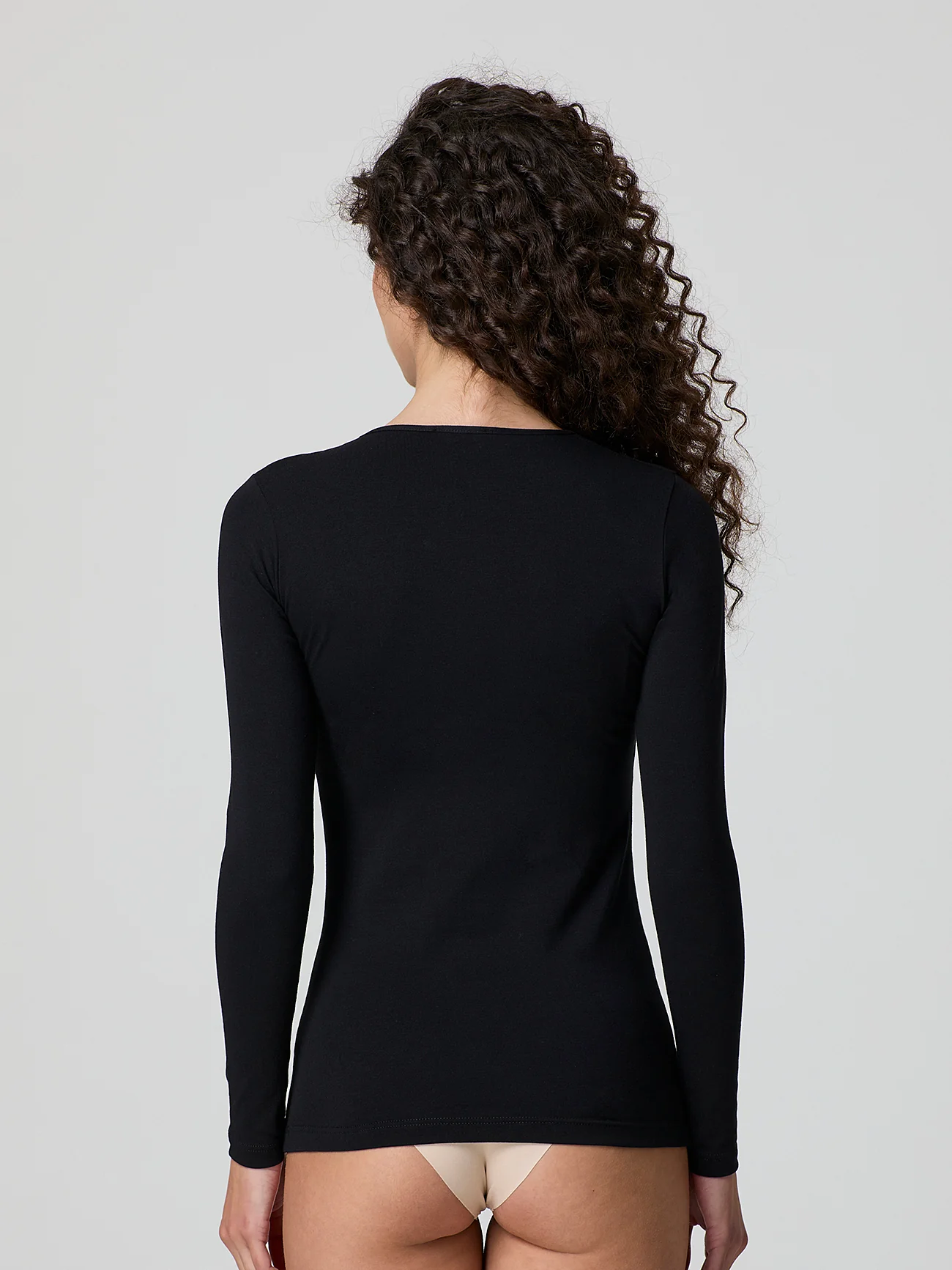 Maglia a scollo lollo in cotone elasticizzato - Image 18