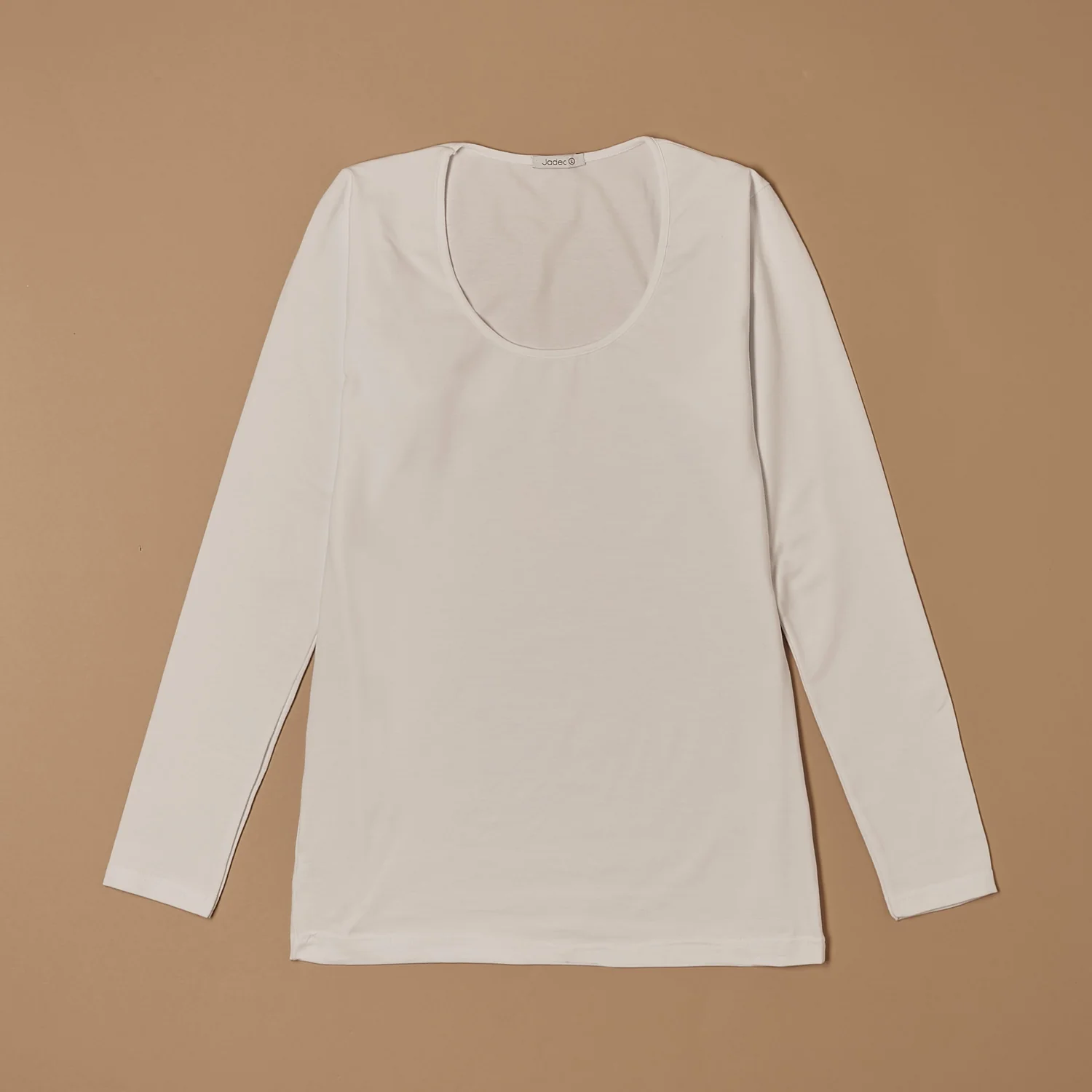 Maglia a scollo lollo in cotone elasticizzato - Image 4