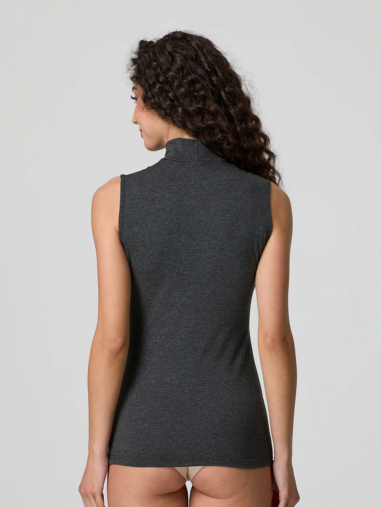 Lupetto smanicato in cotone elasticizzato - Image 14