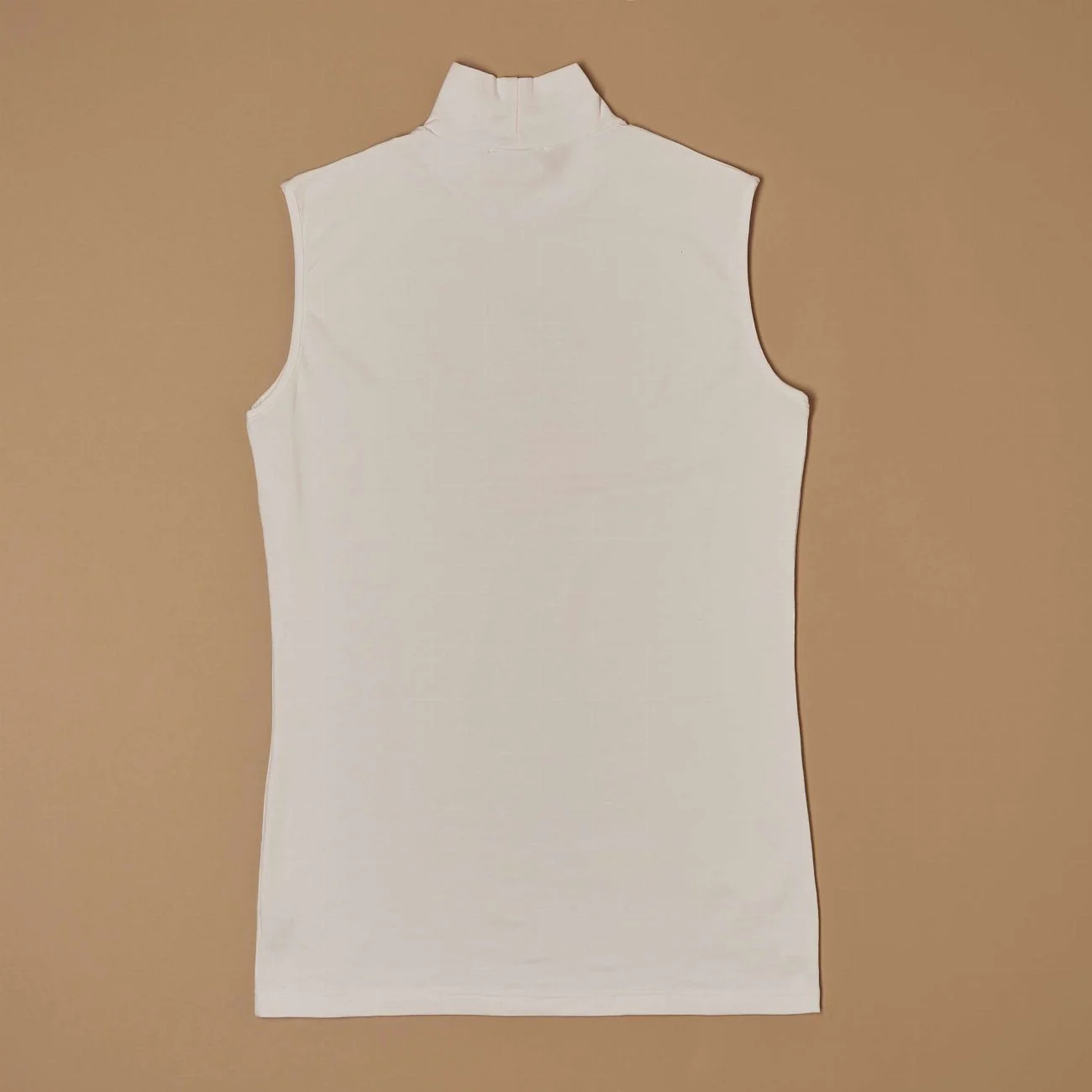Lupetto smanicato in cotone elasticizzato - Image 4