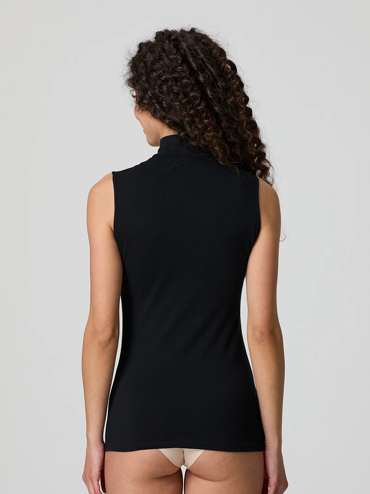 Lupetto smanicato in cotone elasticizzato - Image 6