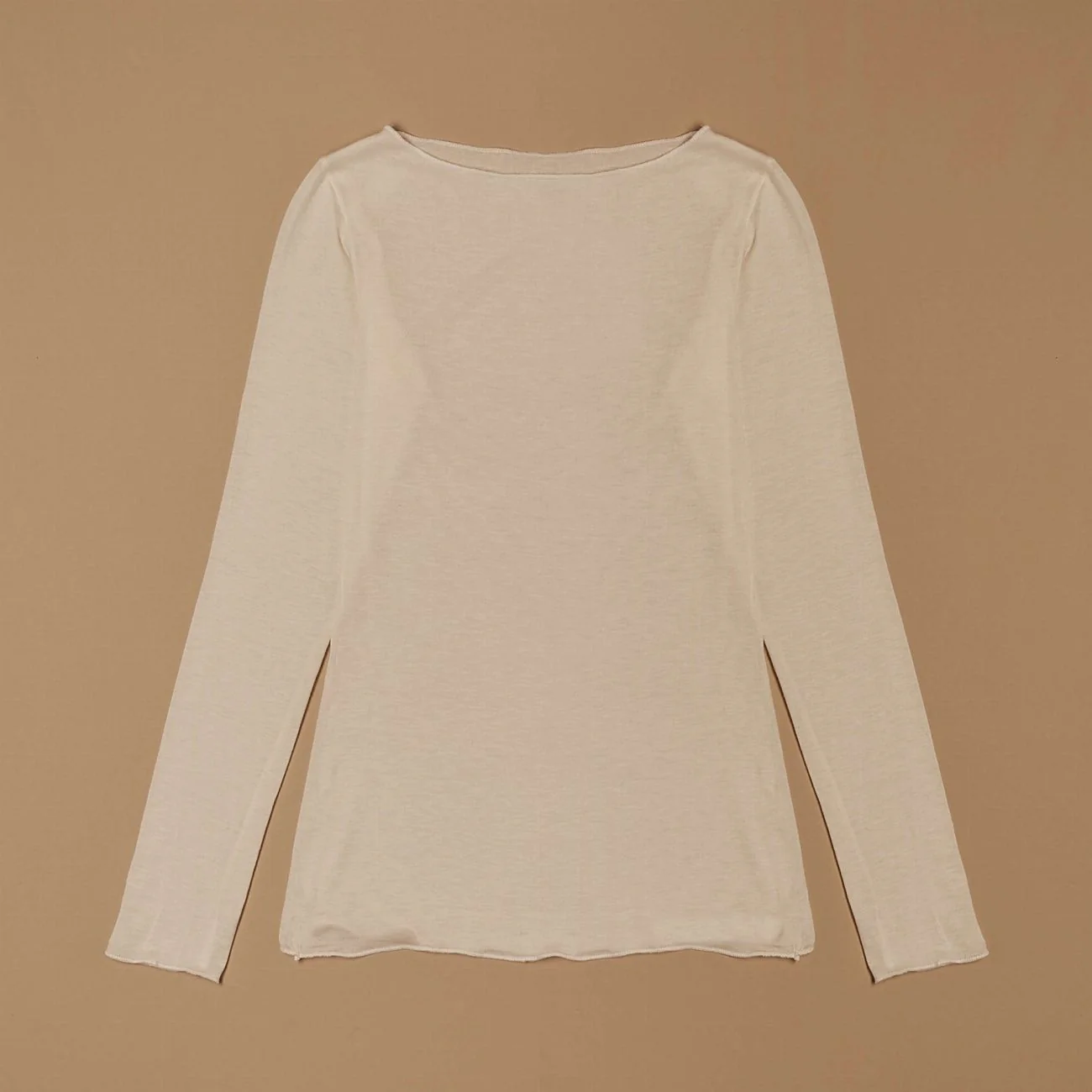 Maglia scollo a barca con cashmere - Image 19