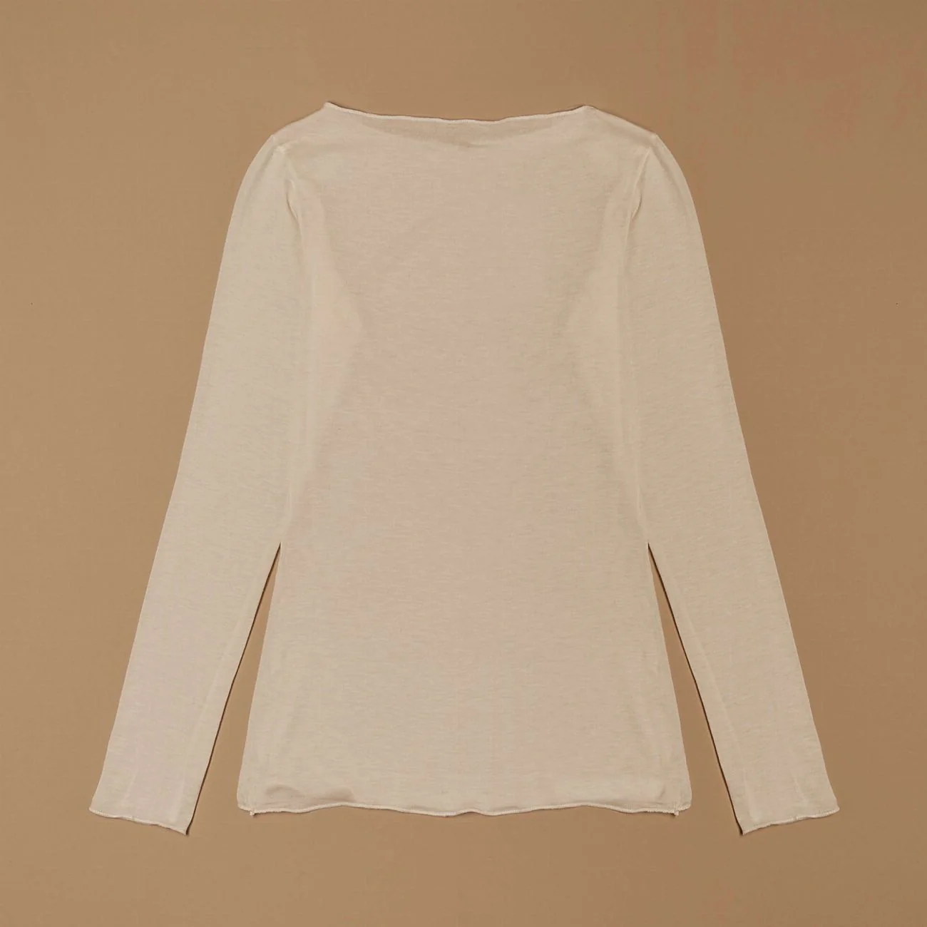 Maglia scollo a barca con cashmere - Image 20