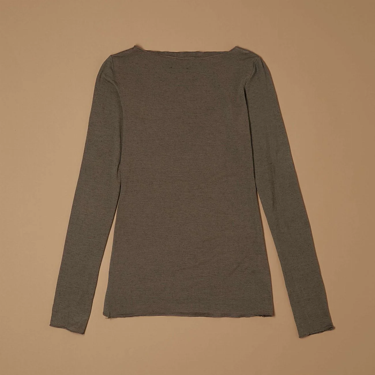 Maglia scollo a barca con cashmere - Image 25