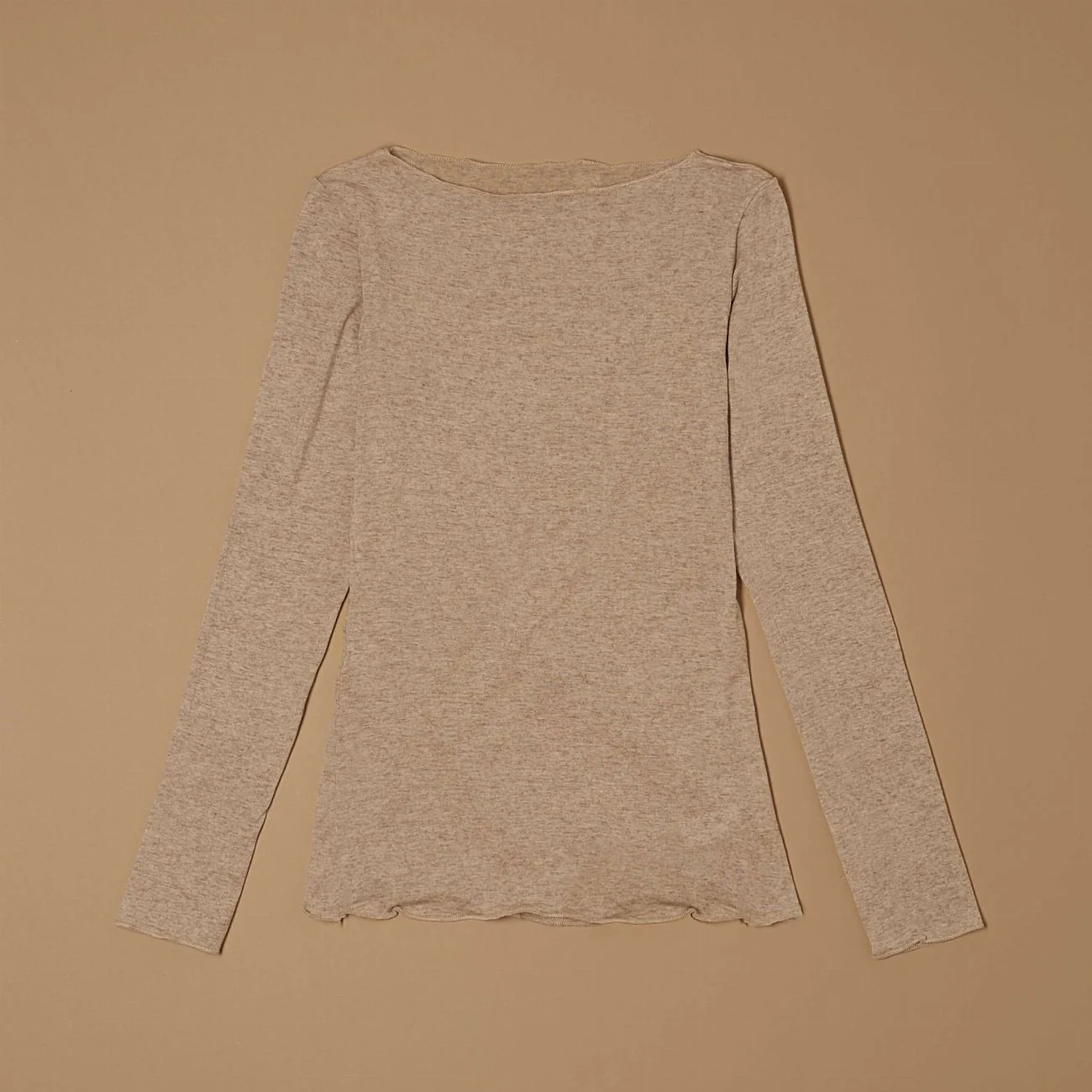 Maglia scollo a barca con cashmere - Image 34