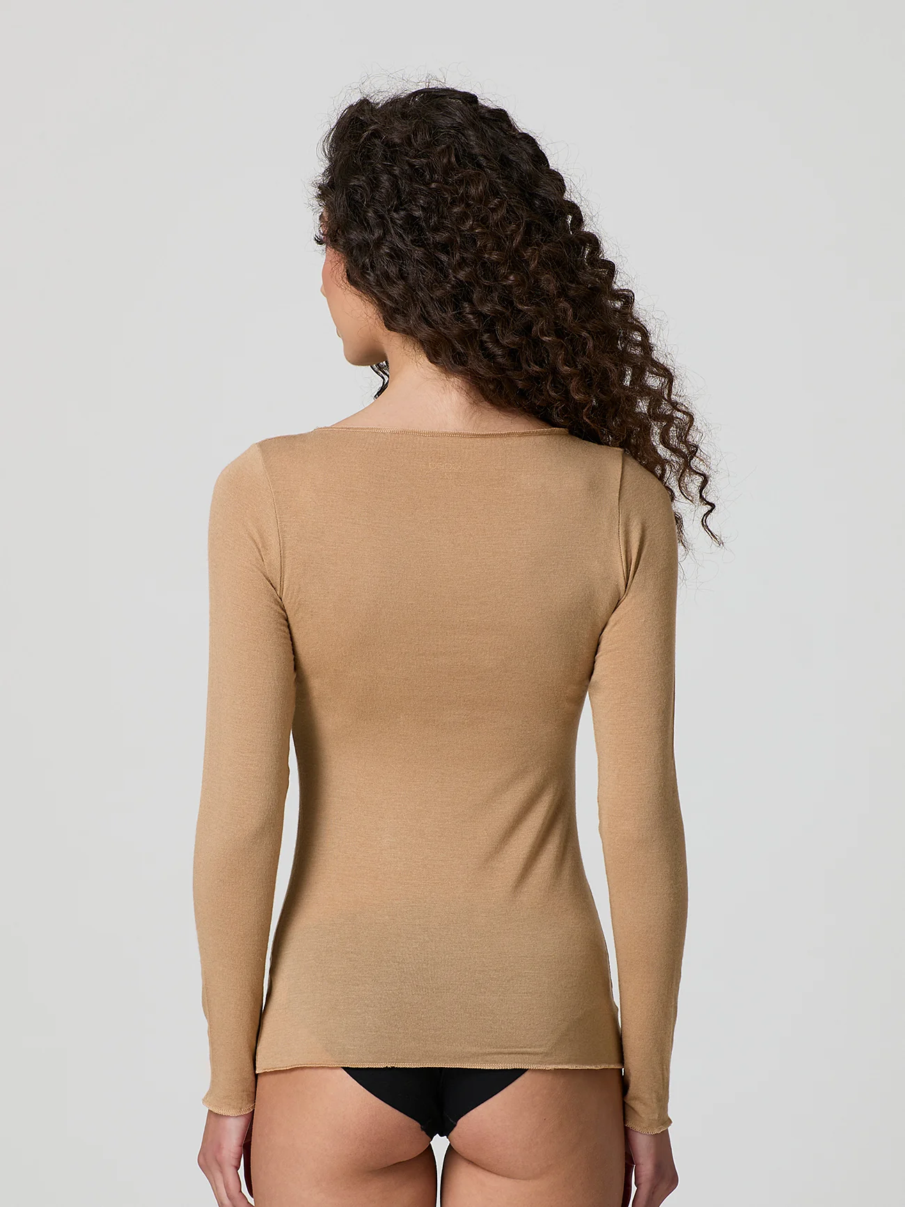 Maglia scollo a barca con cashmere - Image 48