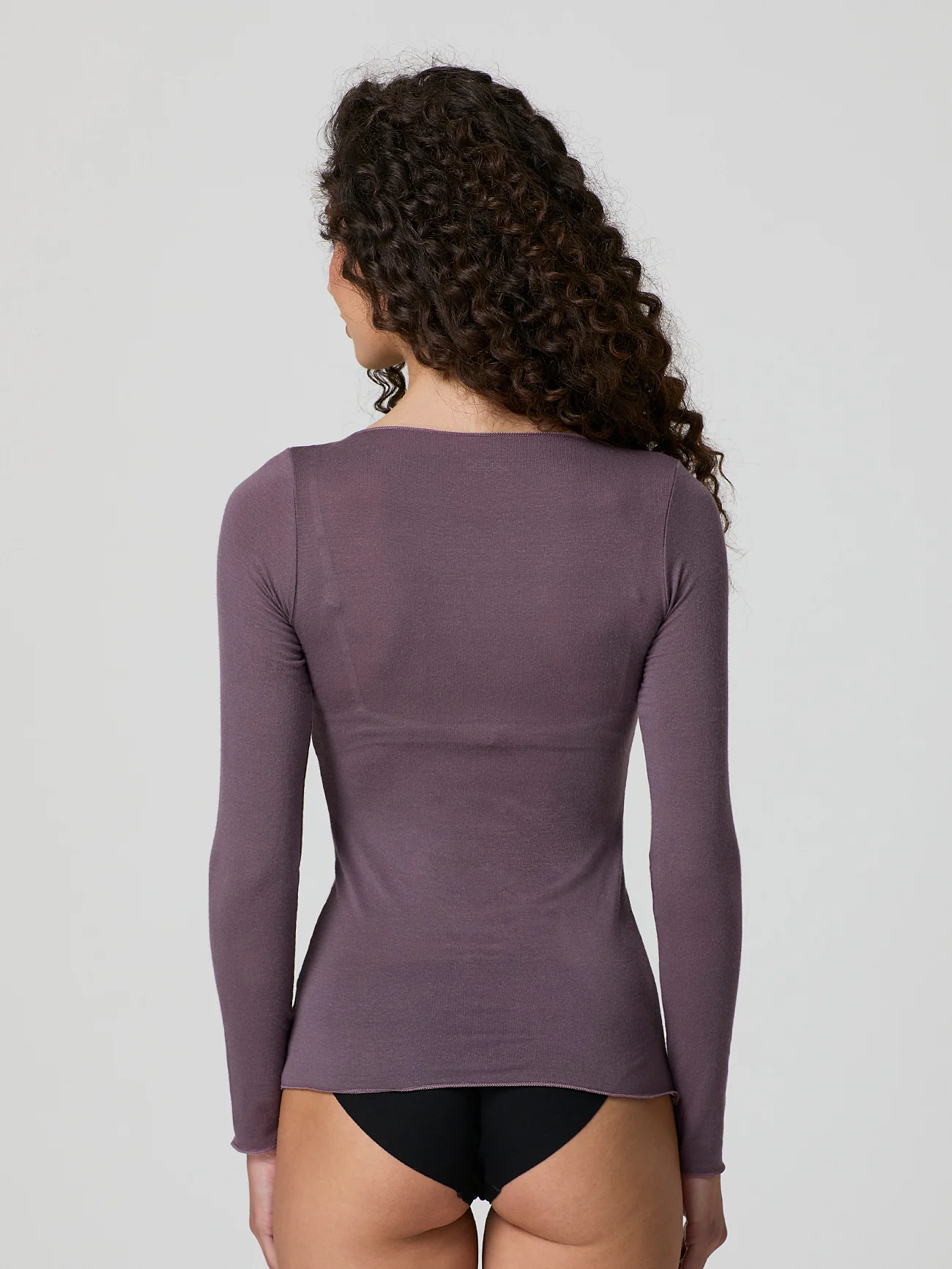 Maglia scollo a barca con cashmere - Image 53