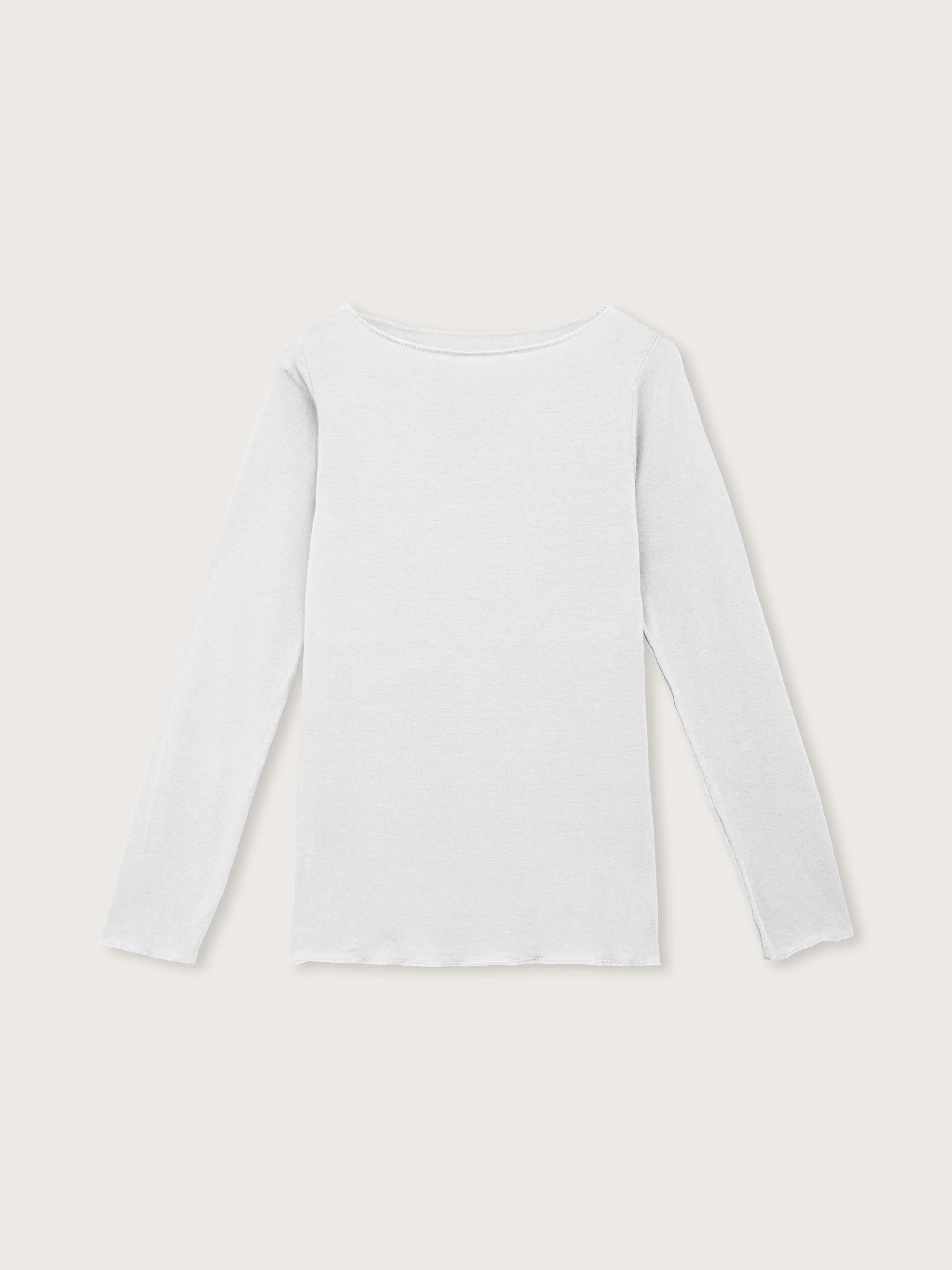 Maglia scollo a barca con cashmere - Image 59