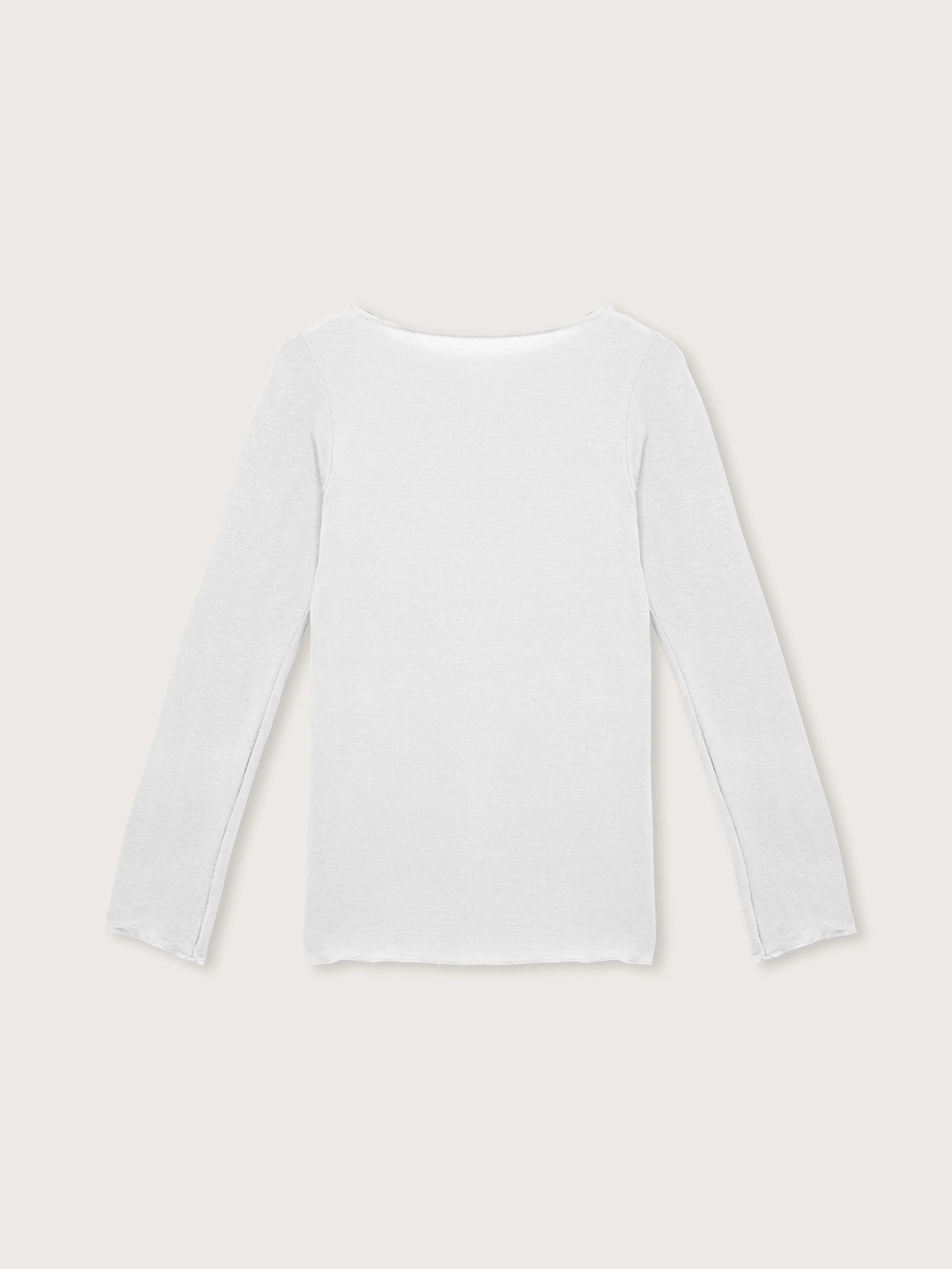 Maglia scollo a barca con cashmere - Image 60