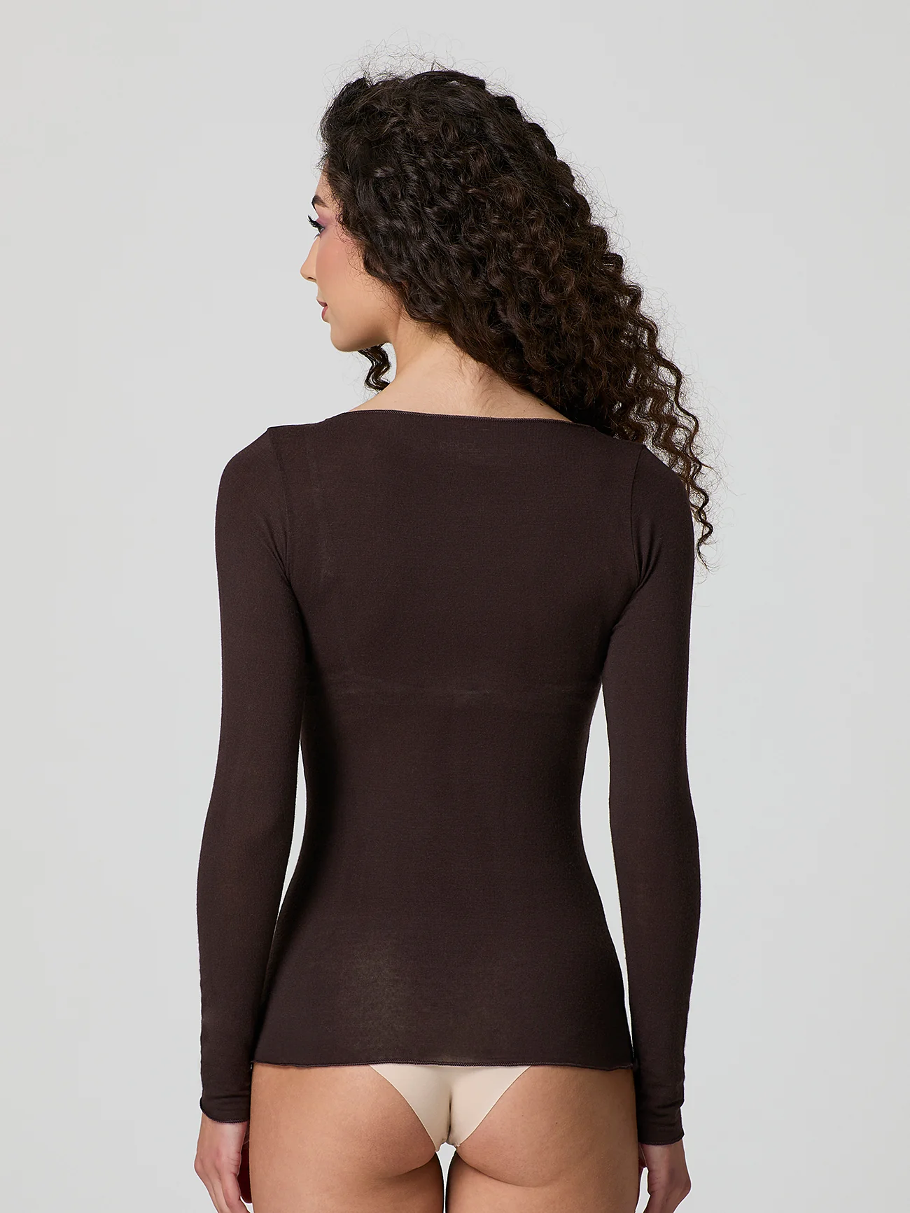 Maglia scollo a barca con cashmere - Image 63