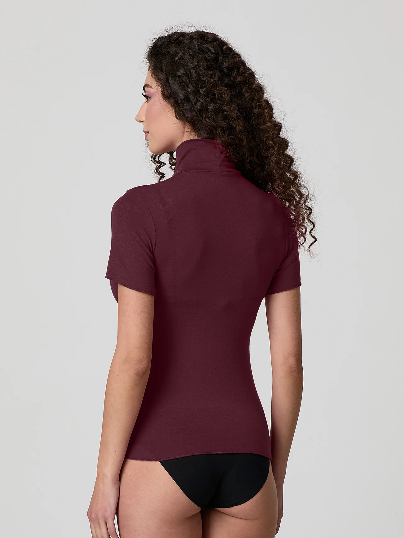 Dolcevita a mezza manica con cashmere - Image 33