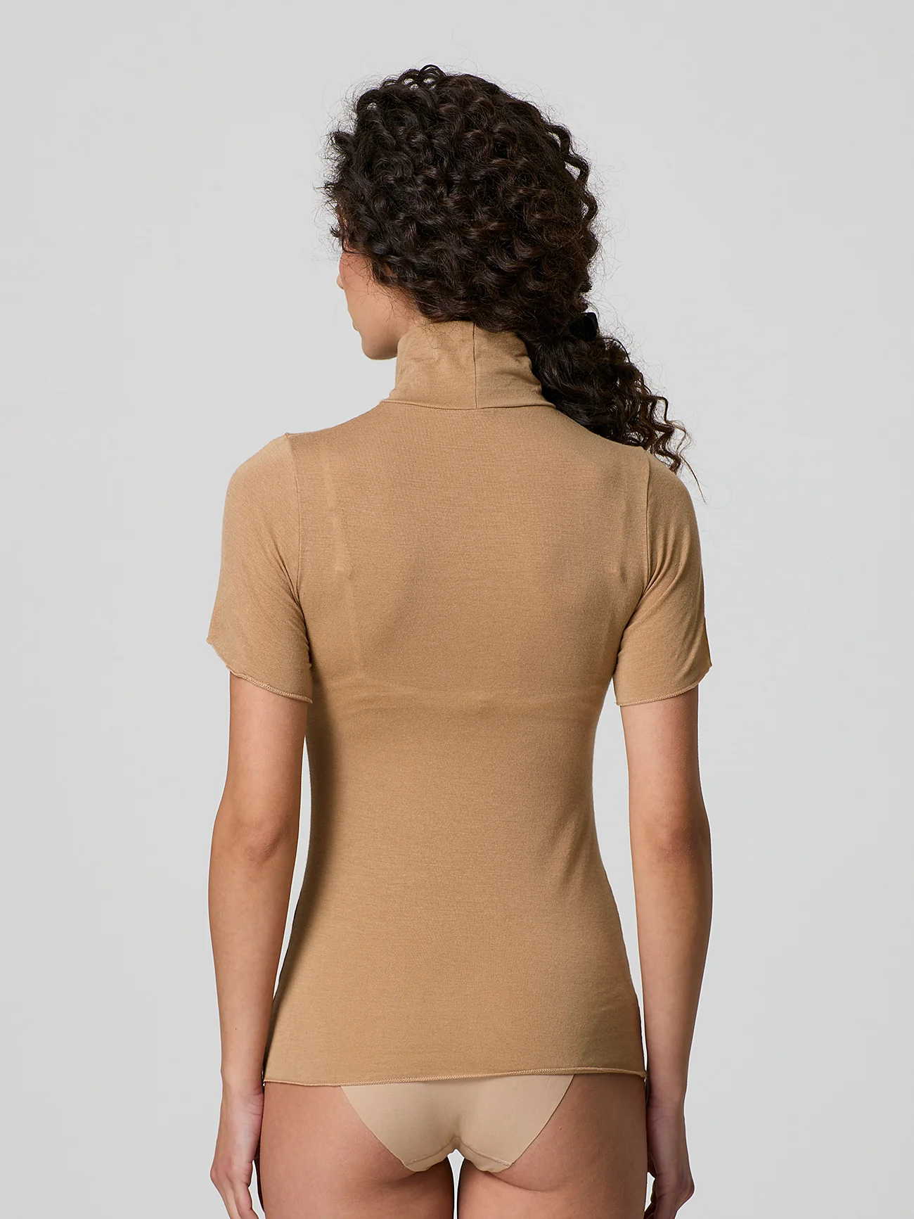 Dolcevita a mezza manica con cashmere - Image 38
