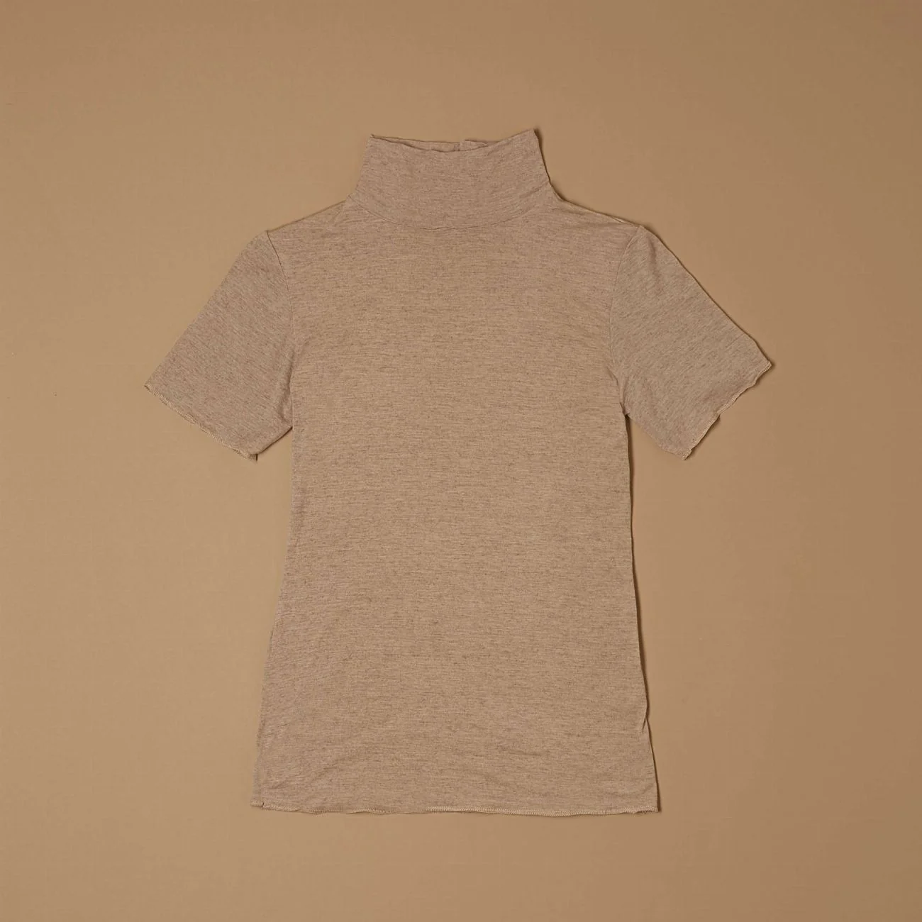 Dolcevita a mezza manica con cashmere - Image 4