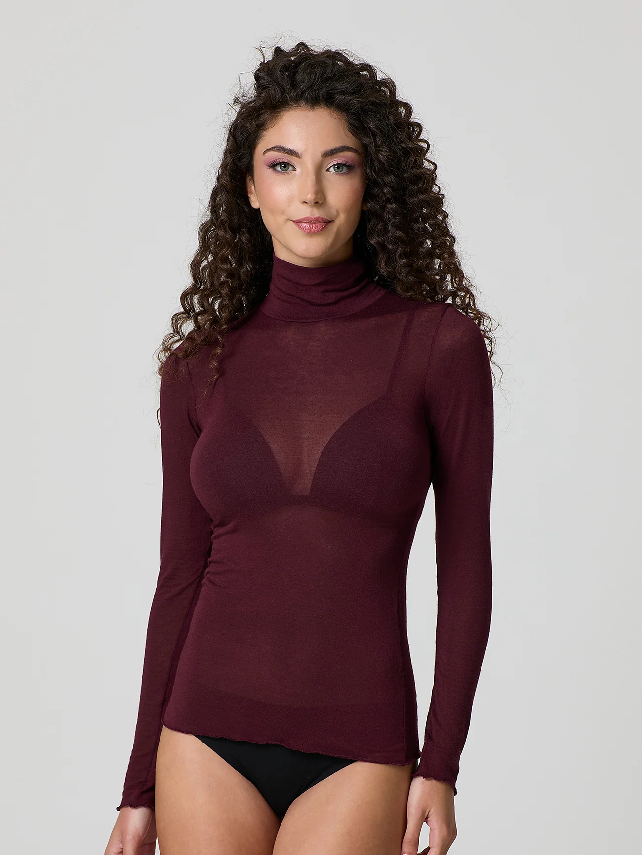Dolcevita a manica lunga con cashmere - Image 27