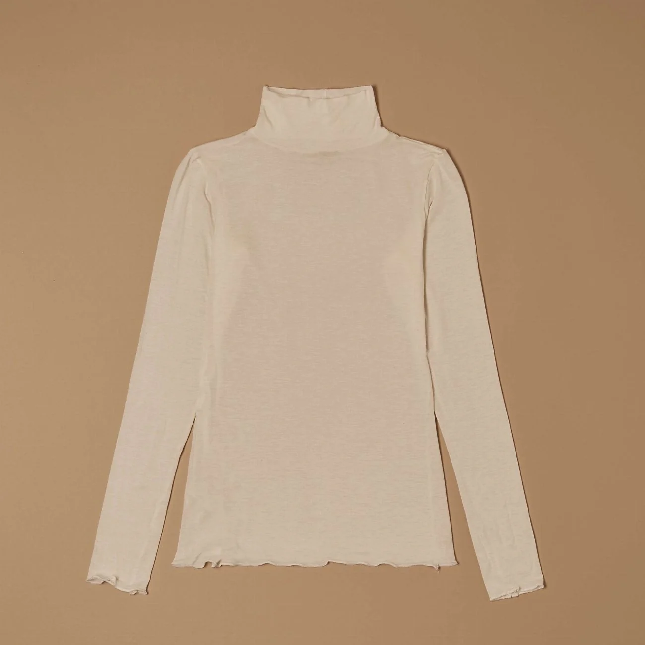 Dolcevita a manica lunga con cashmere - Image 9