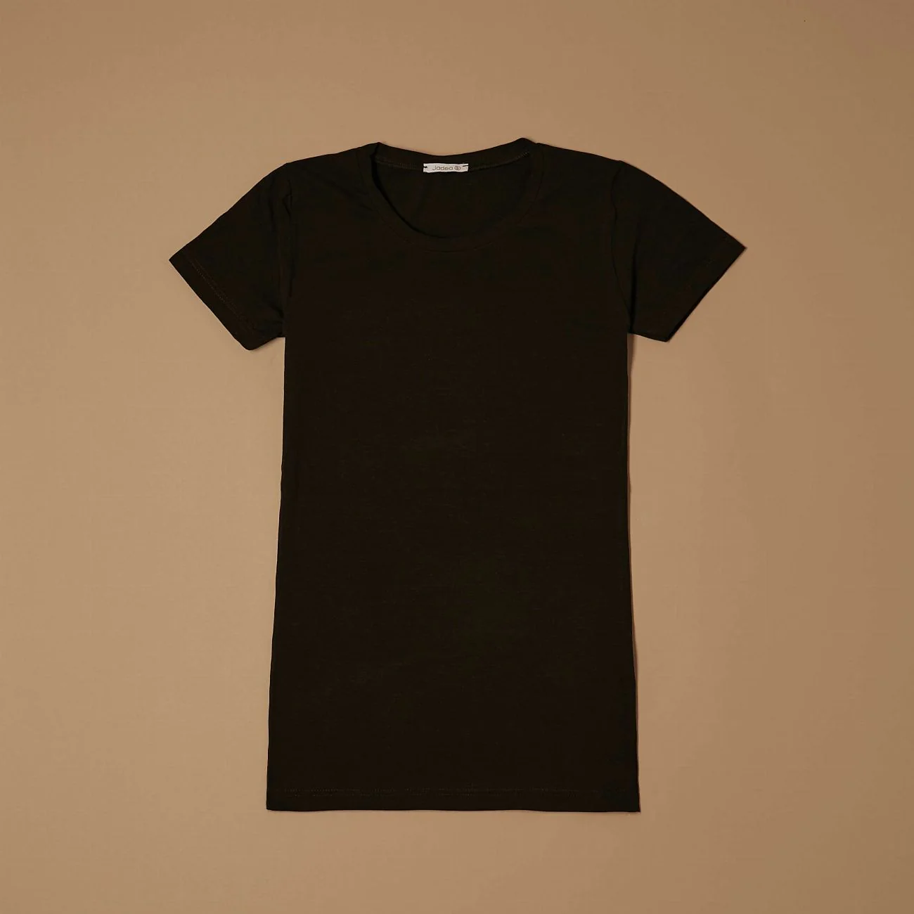 T-shirt a girocollo in cotone modal - Image 11