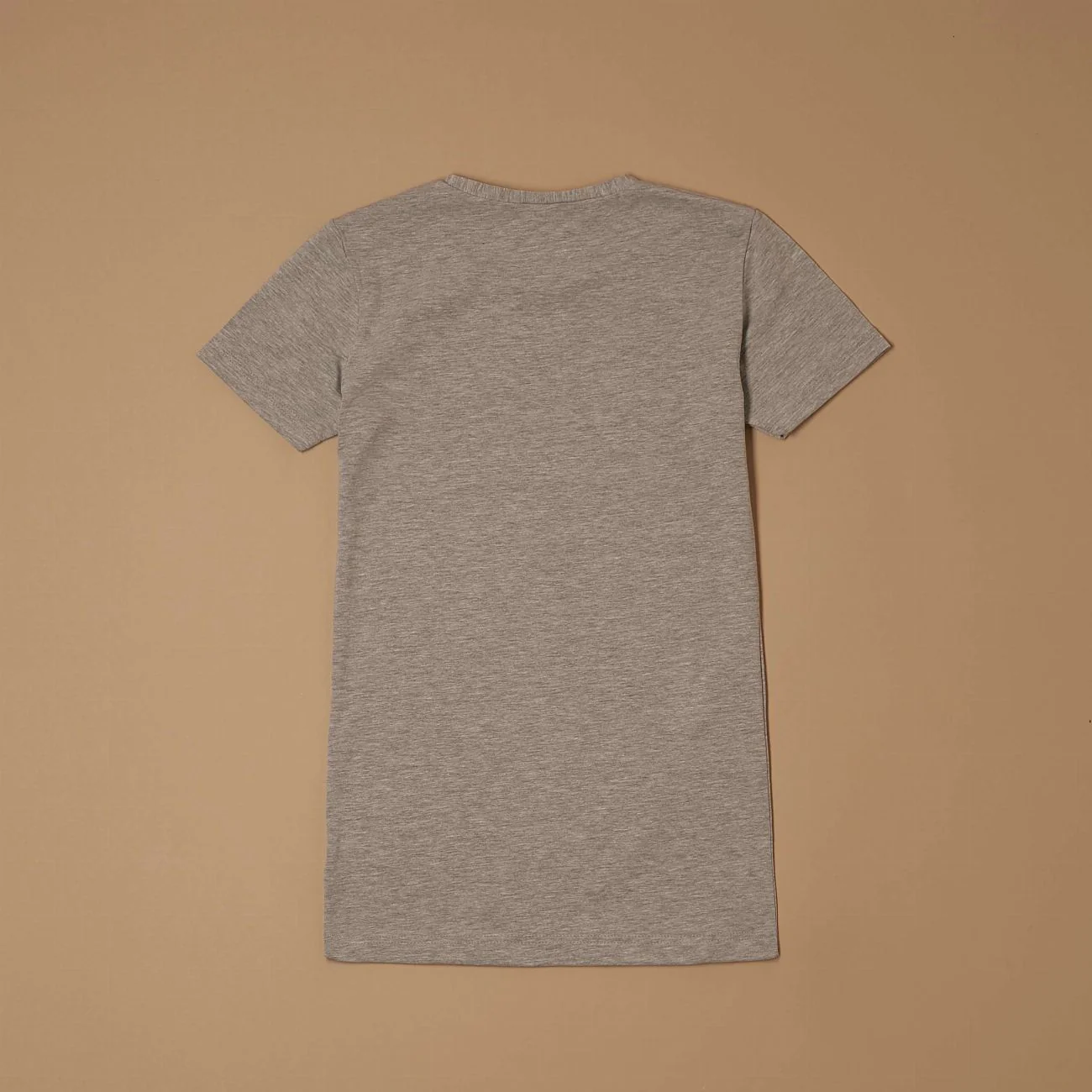 T-shirt a girocollo in cotone modal - Image 4