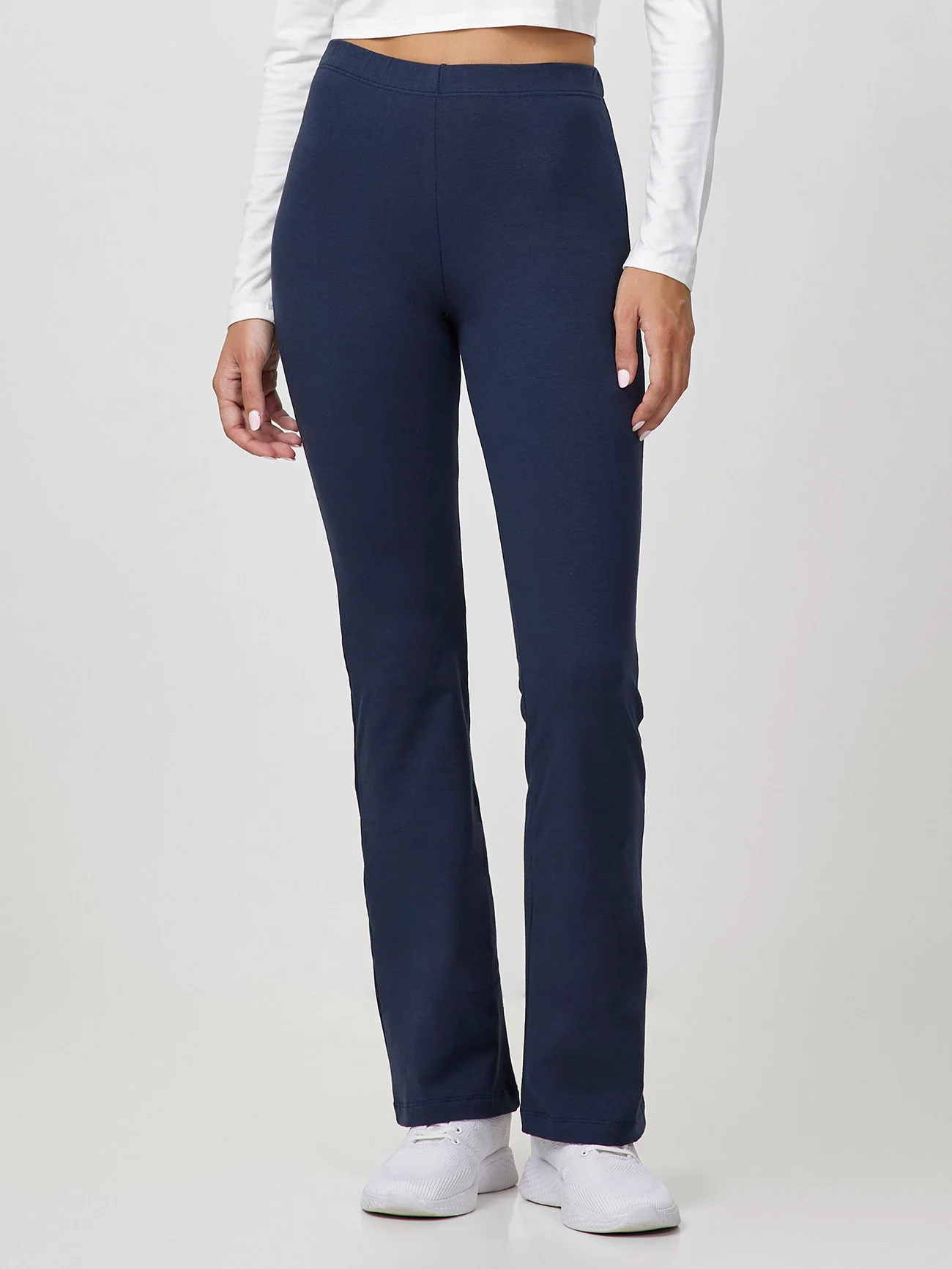 Pantaleggings a zampa in cotone elasticizzato - Image 5