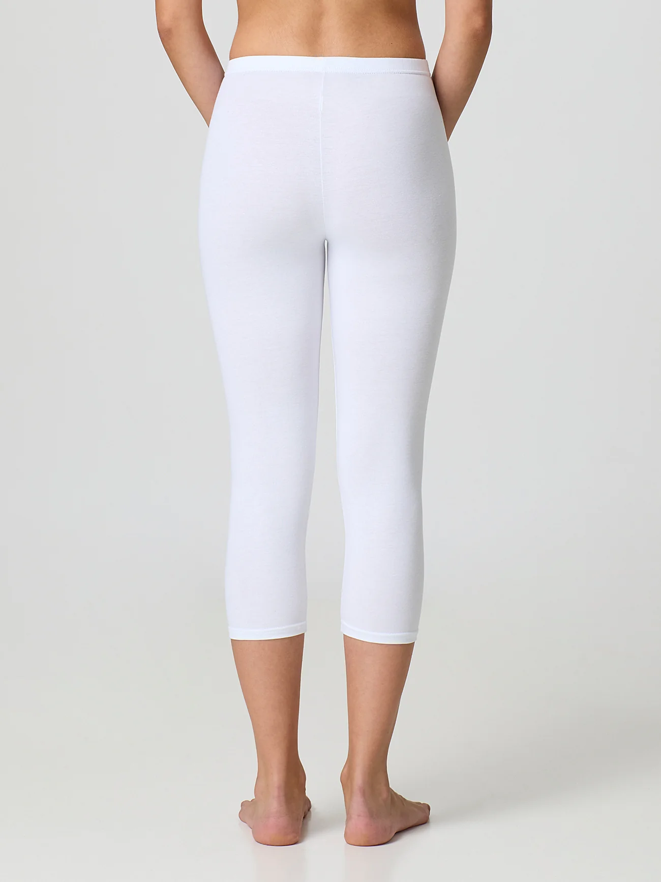 Leggings modello capri in fresco cotone - Image 6