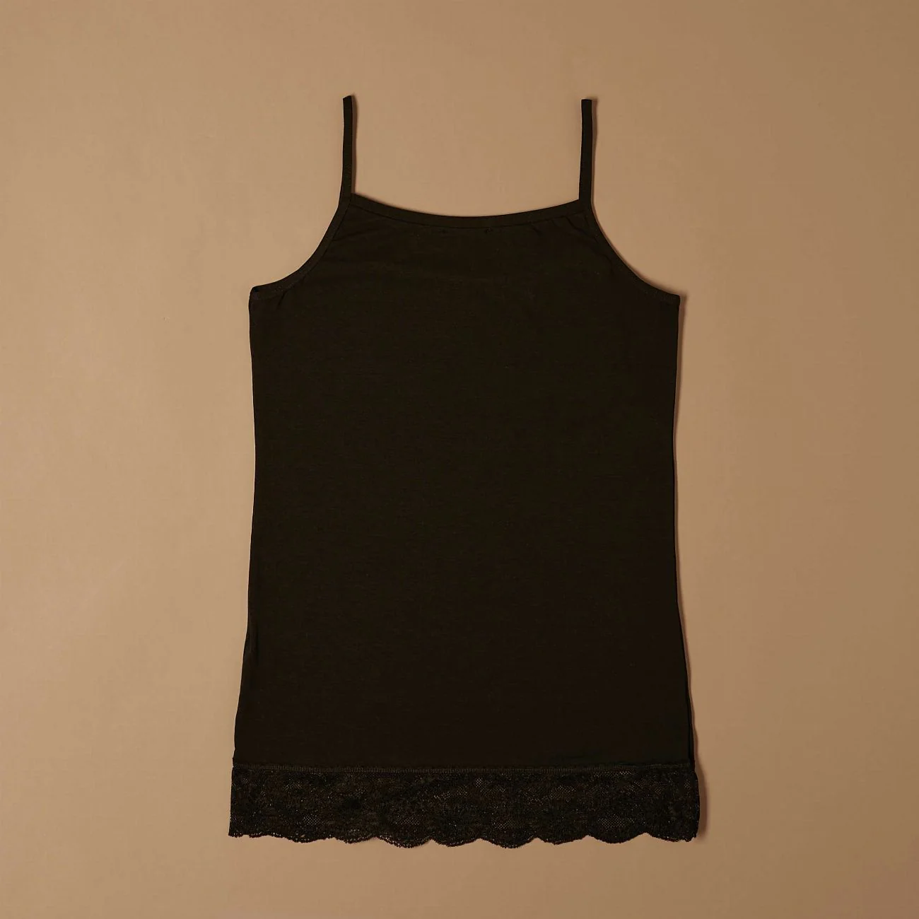 Top canotta con pizzo in cotone modal - Image 16